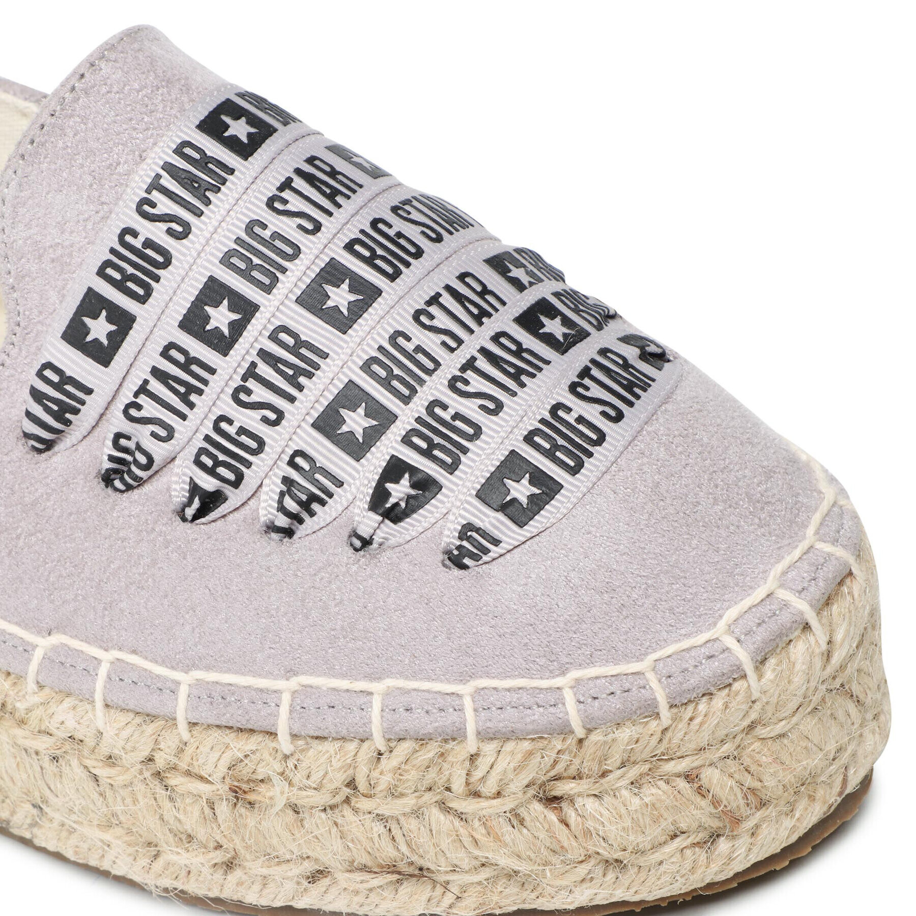 Big Star Shoes Еспадрили JJ274890 Сив - Pepit.bg