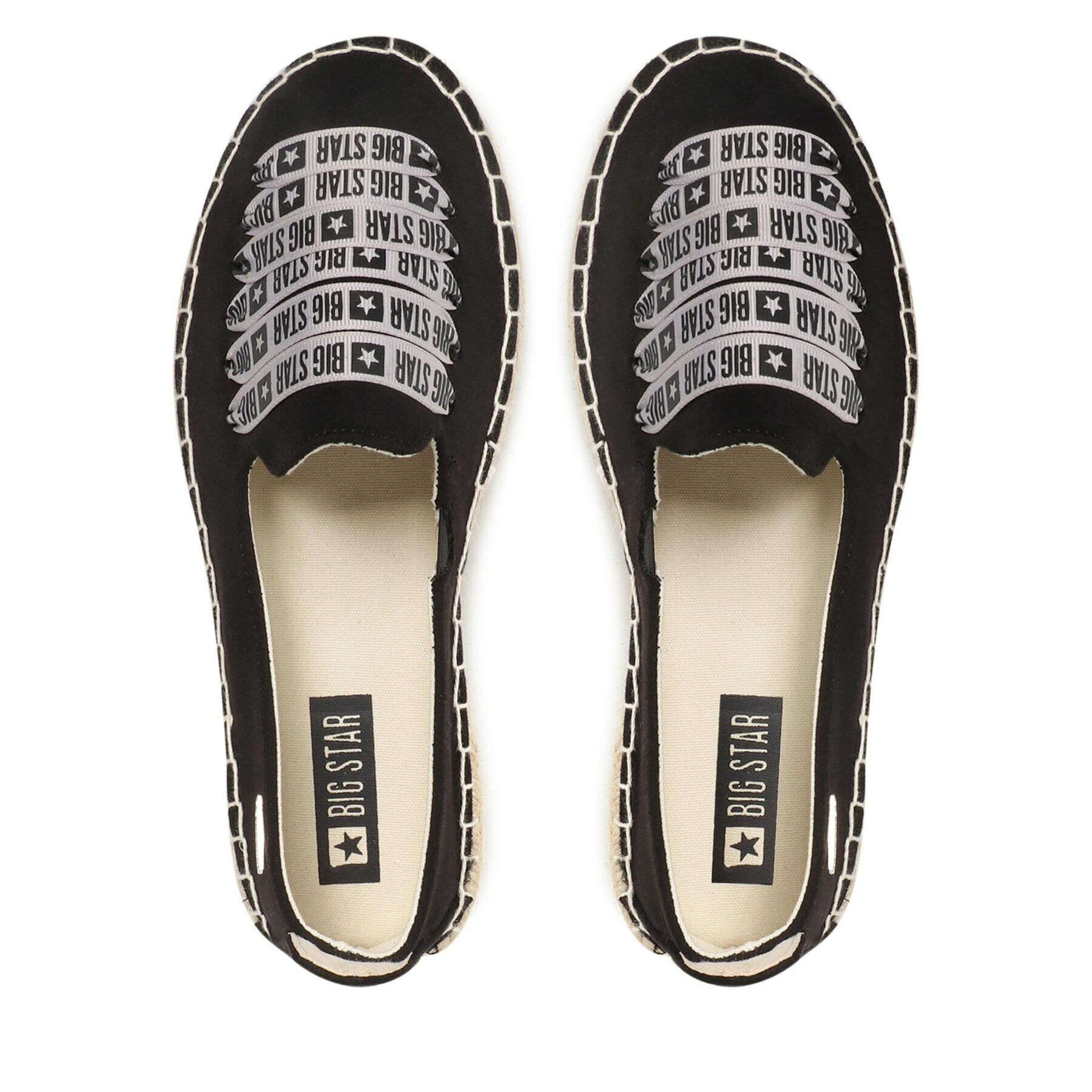 Big Star Shoes Еспадрили JJ274891 Черен - Pepit.bg