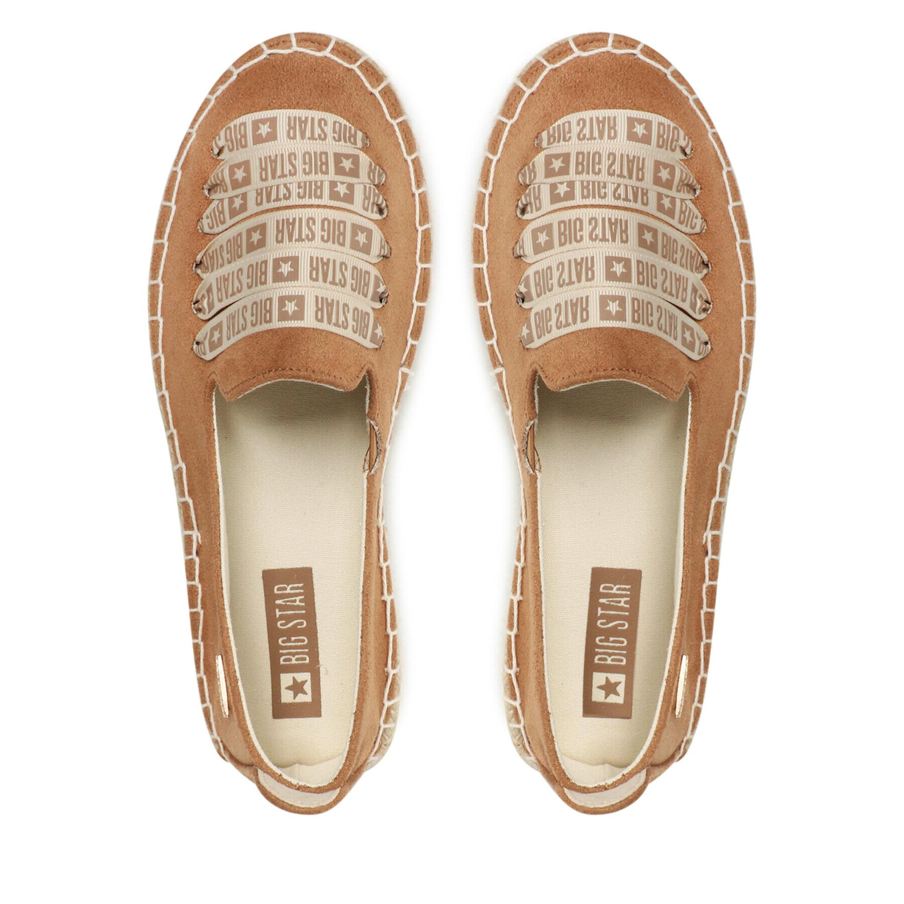 Big Star Shoes Еспадрили JJ274892 Кафяв - Pepit.bg