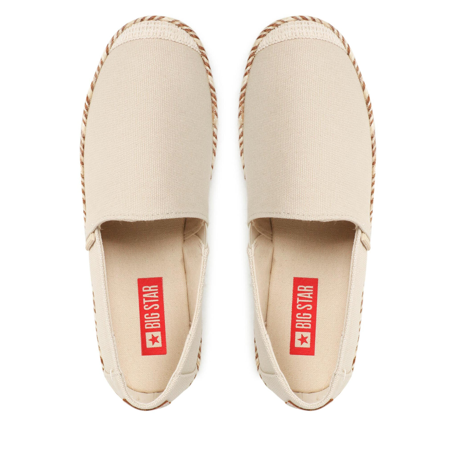 Big Star Shoes Еспадрили JJ274899 Бежов - Pepit.bg