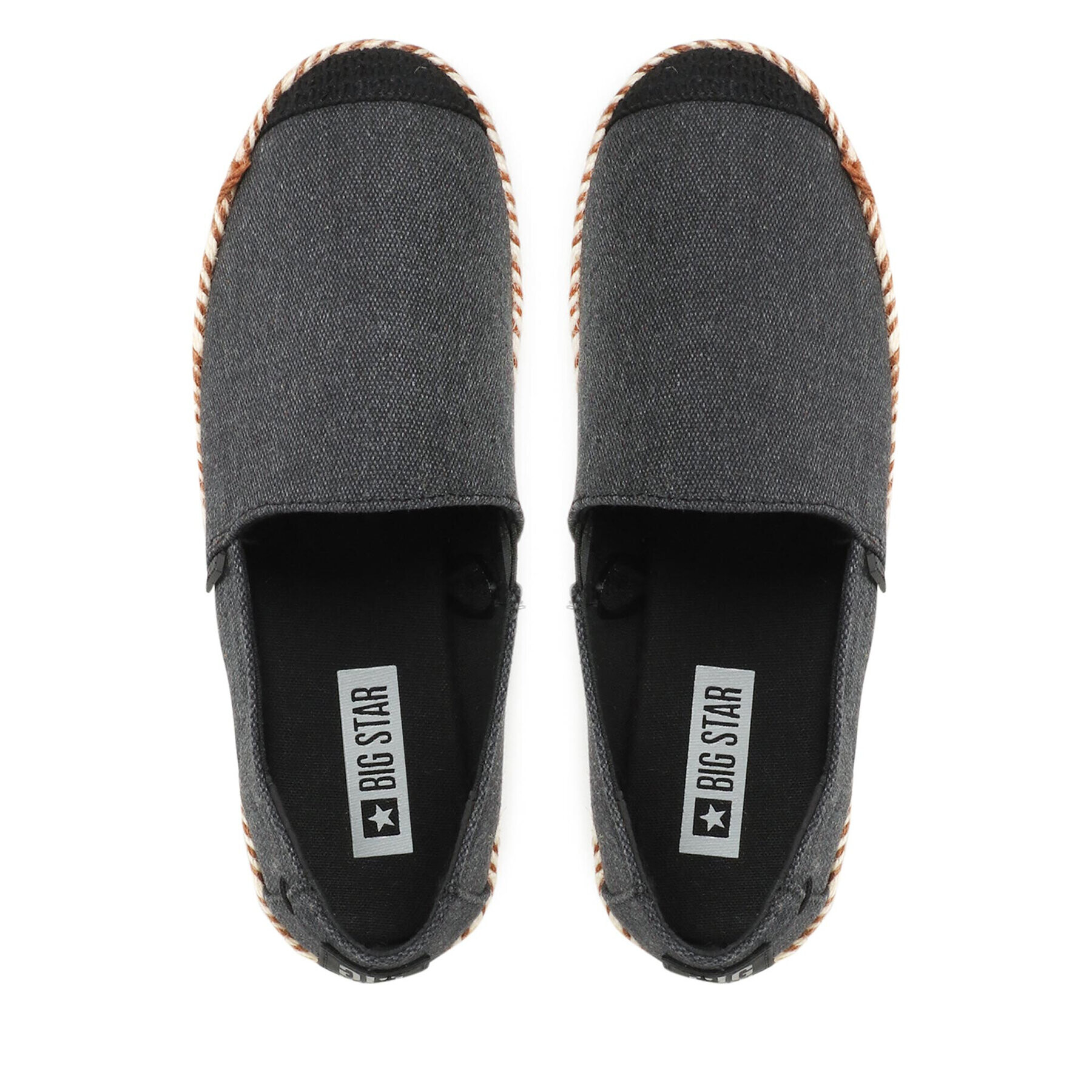 Big Star Shoes Еспадрили JJ274900 Черен - Pepit.bg