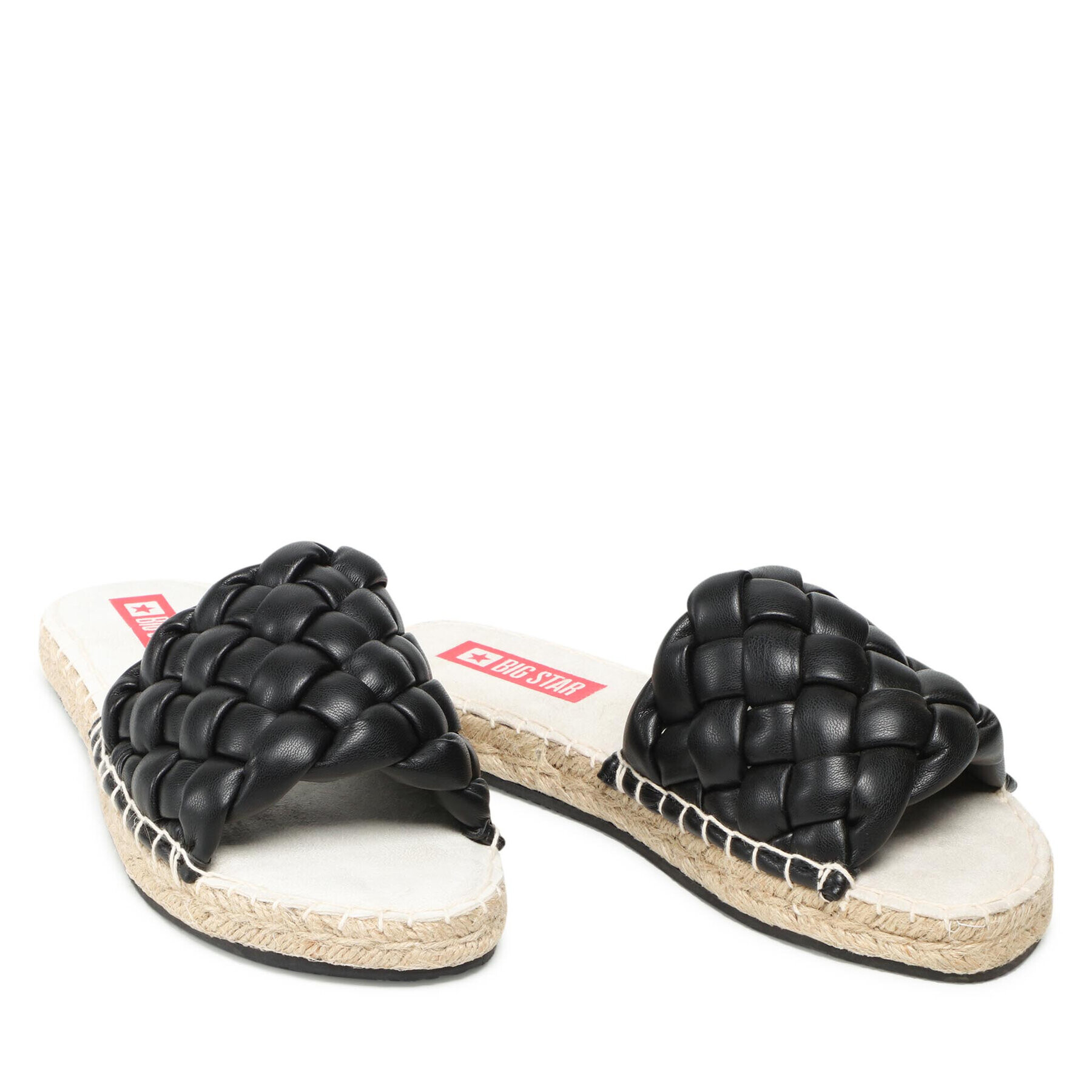 Big Star Shoes Еспадрили JJ274919 Черен - Pepit.bg