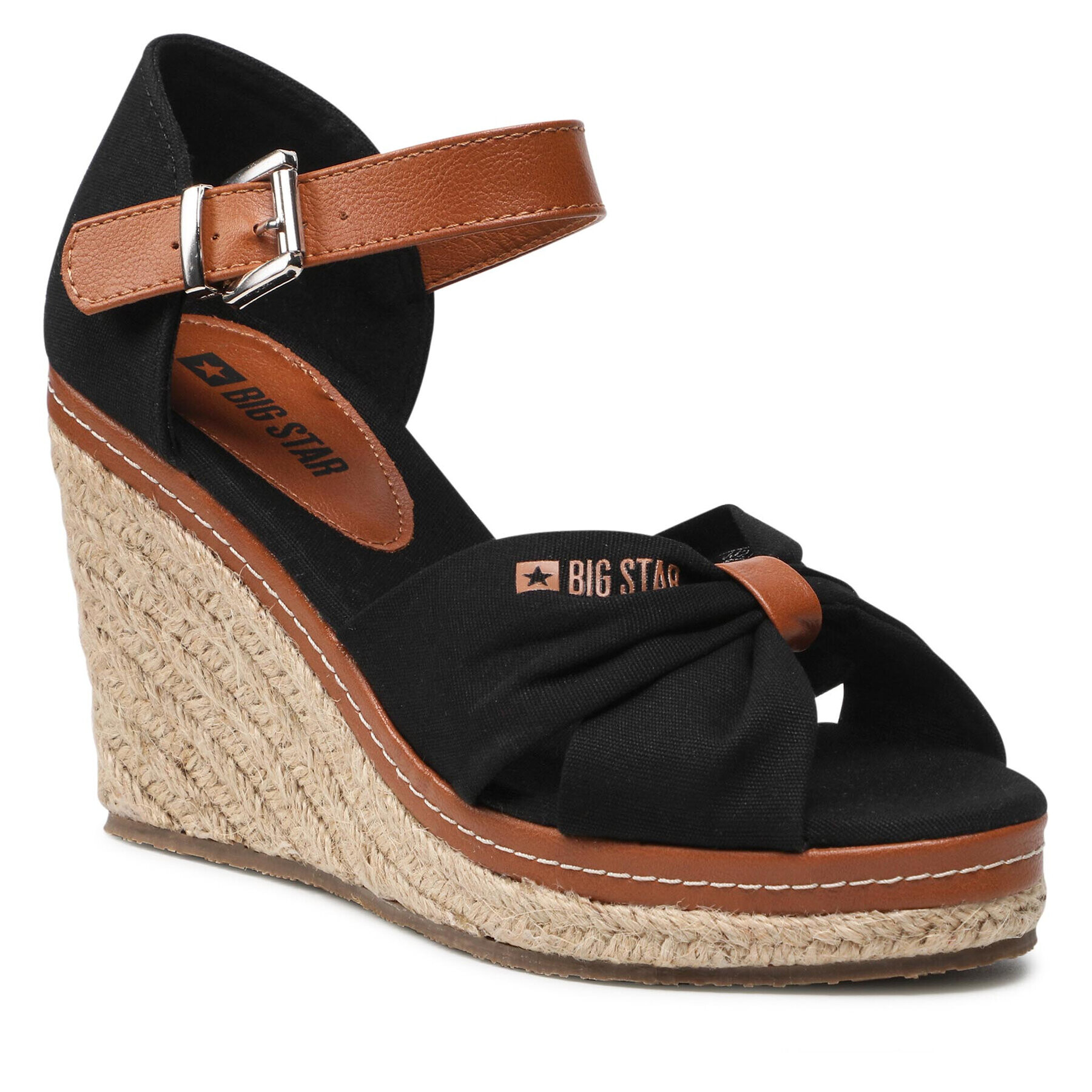 Big Star Shoes Еспадрили JJ274937 Черен - Pepit.bg