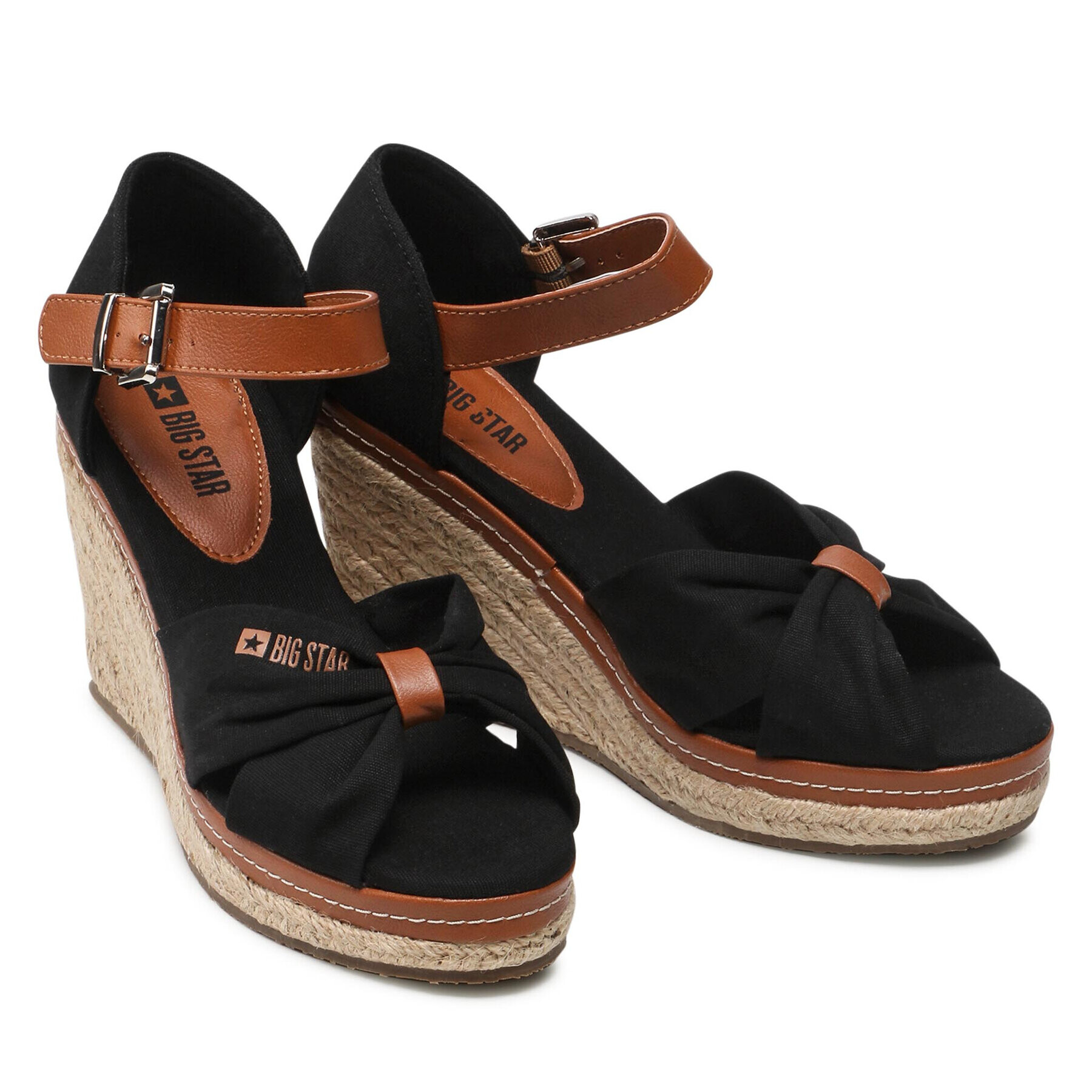 Big Star Shoes Еспадрили JJ274937 Черен - Pepit.bg