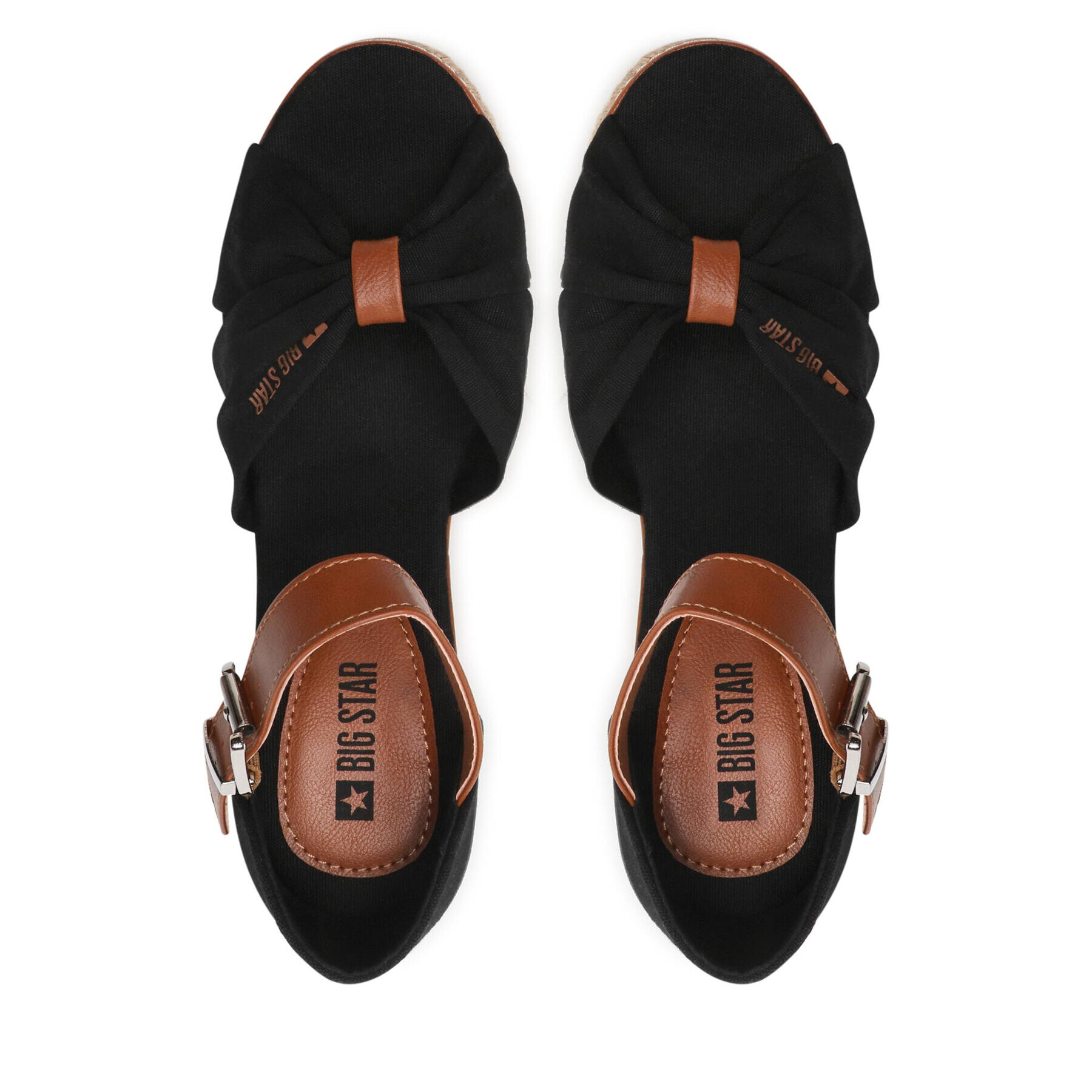 Big Star Shoes Еспадрили JJ274937 Черен - Pepit.bg