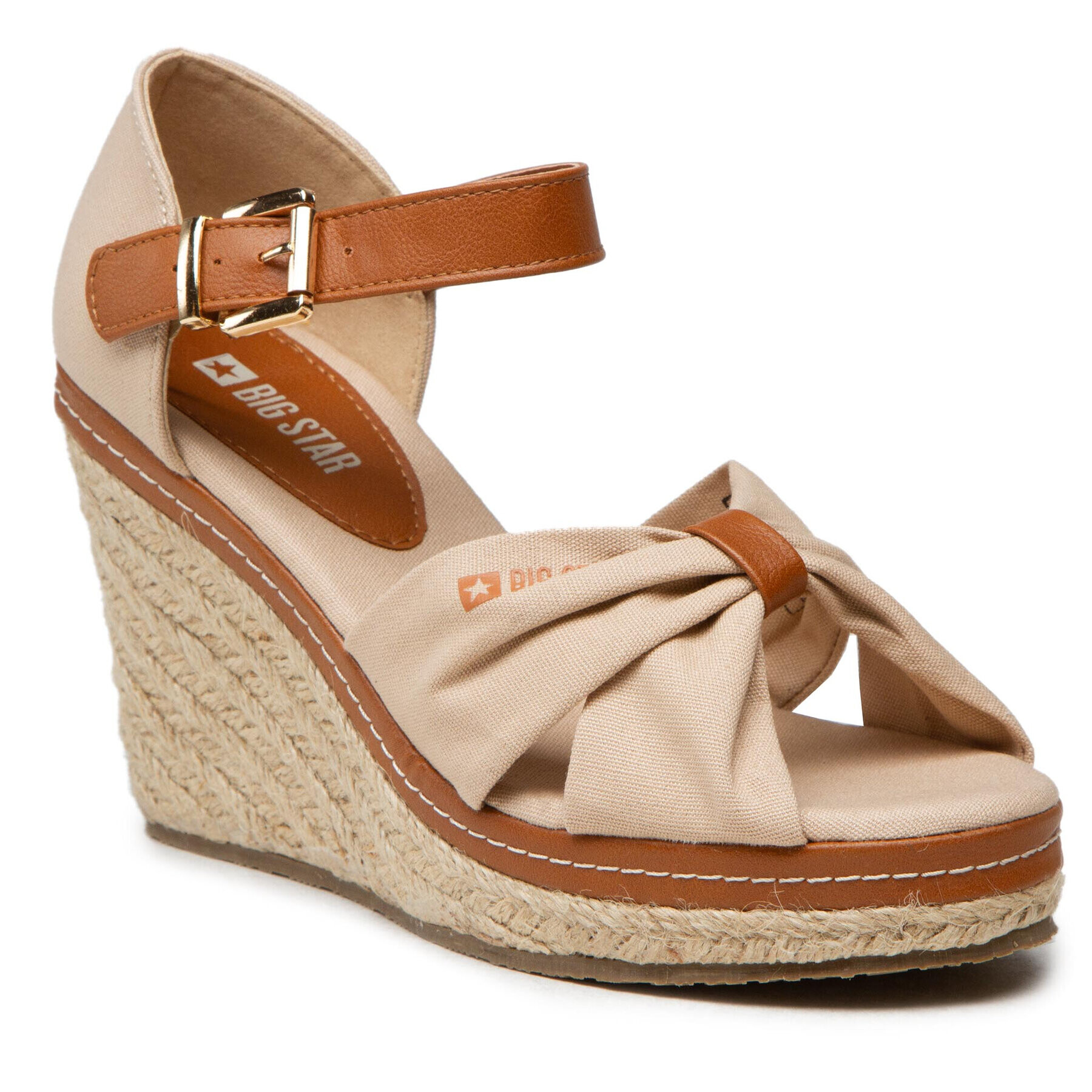 Big Star Shoes Еспадрили JJ274939 Бежов - Pepit.bg