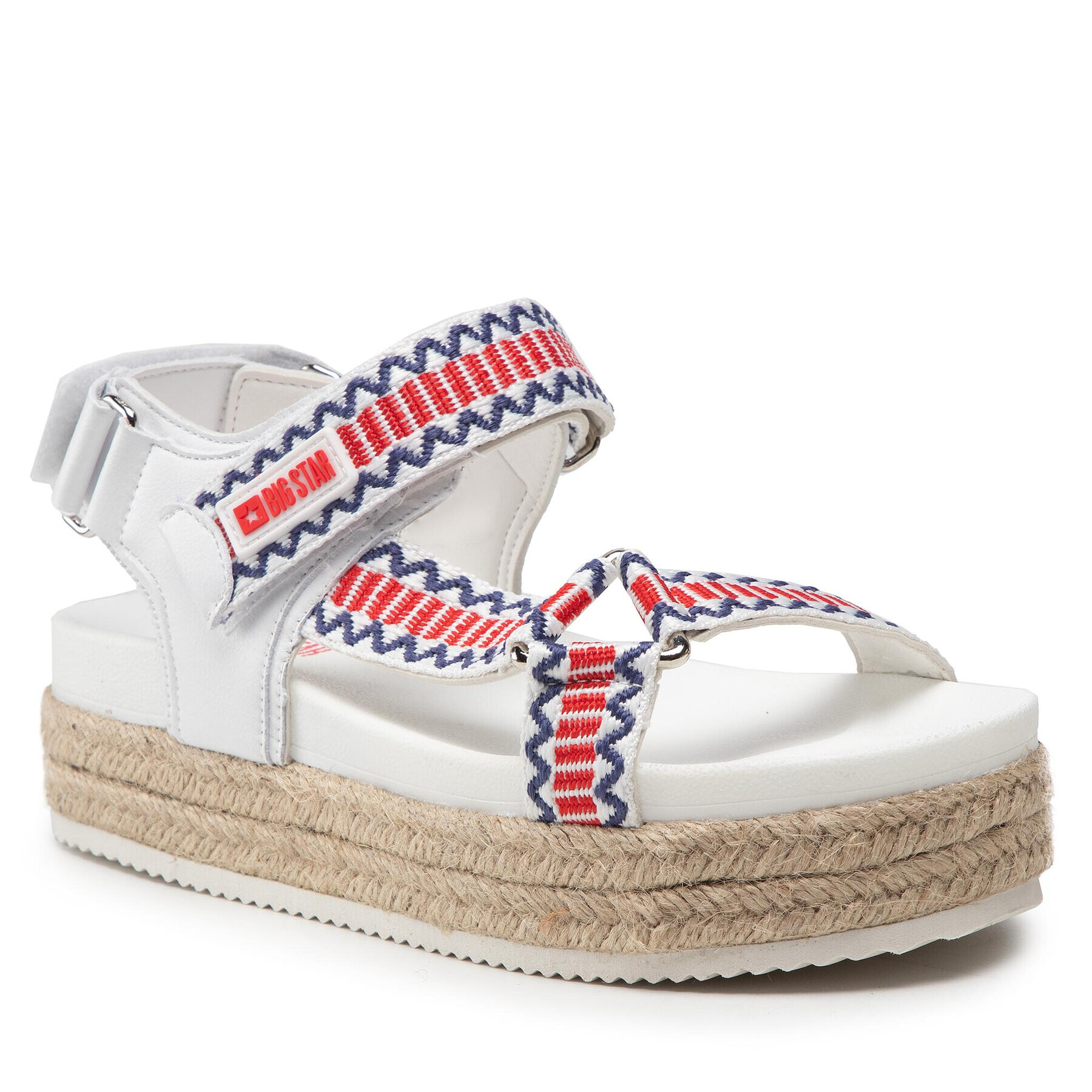 Big Star Shoes Еспадрили JJ274941 Бял - Pepit.bg