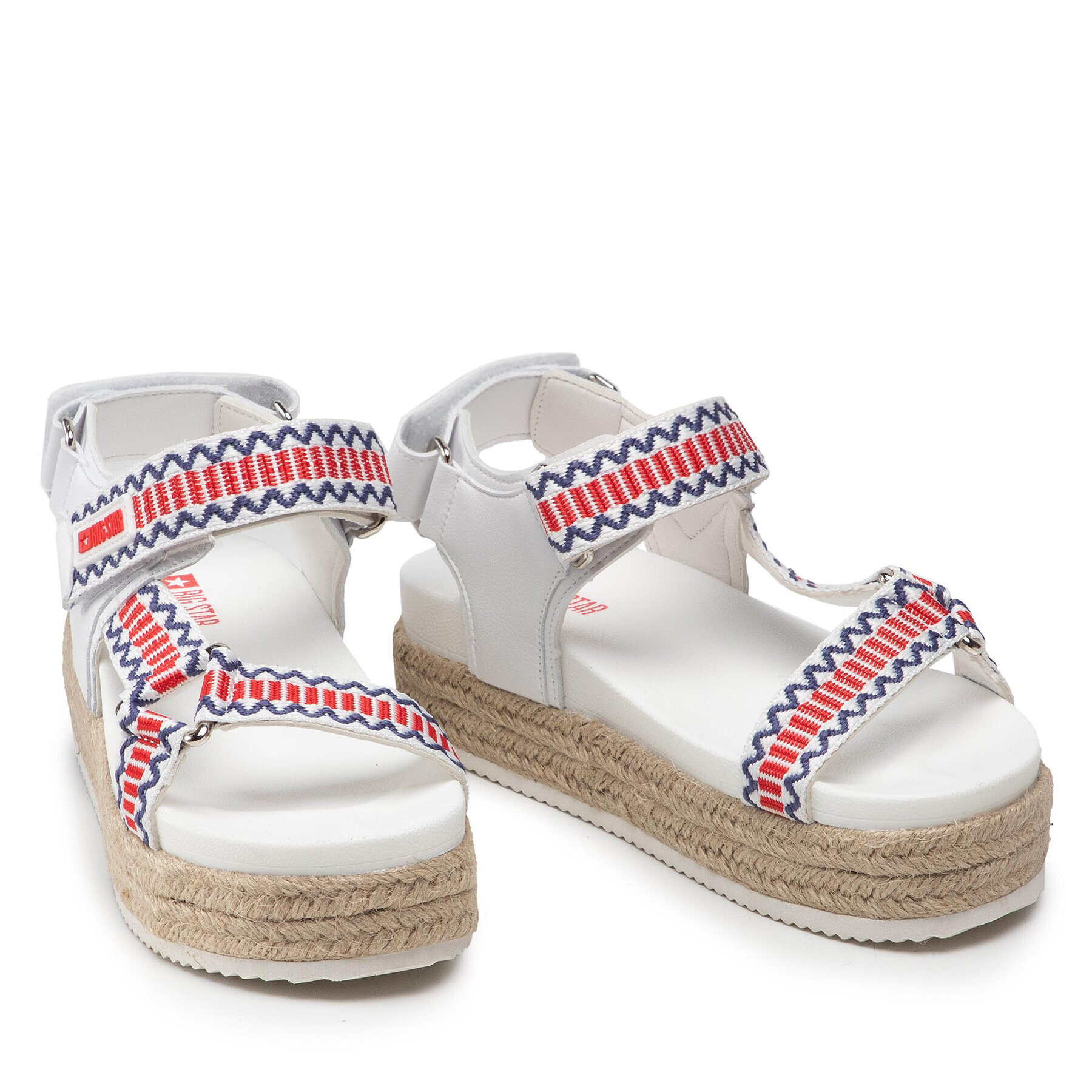 Big Star Shoes Еспадрили JJ274941 Бял - Pepit.bg