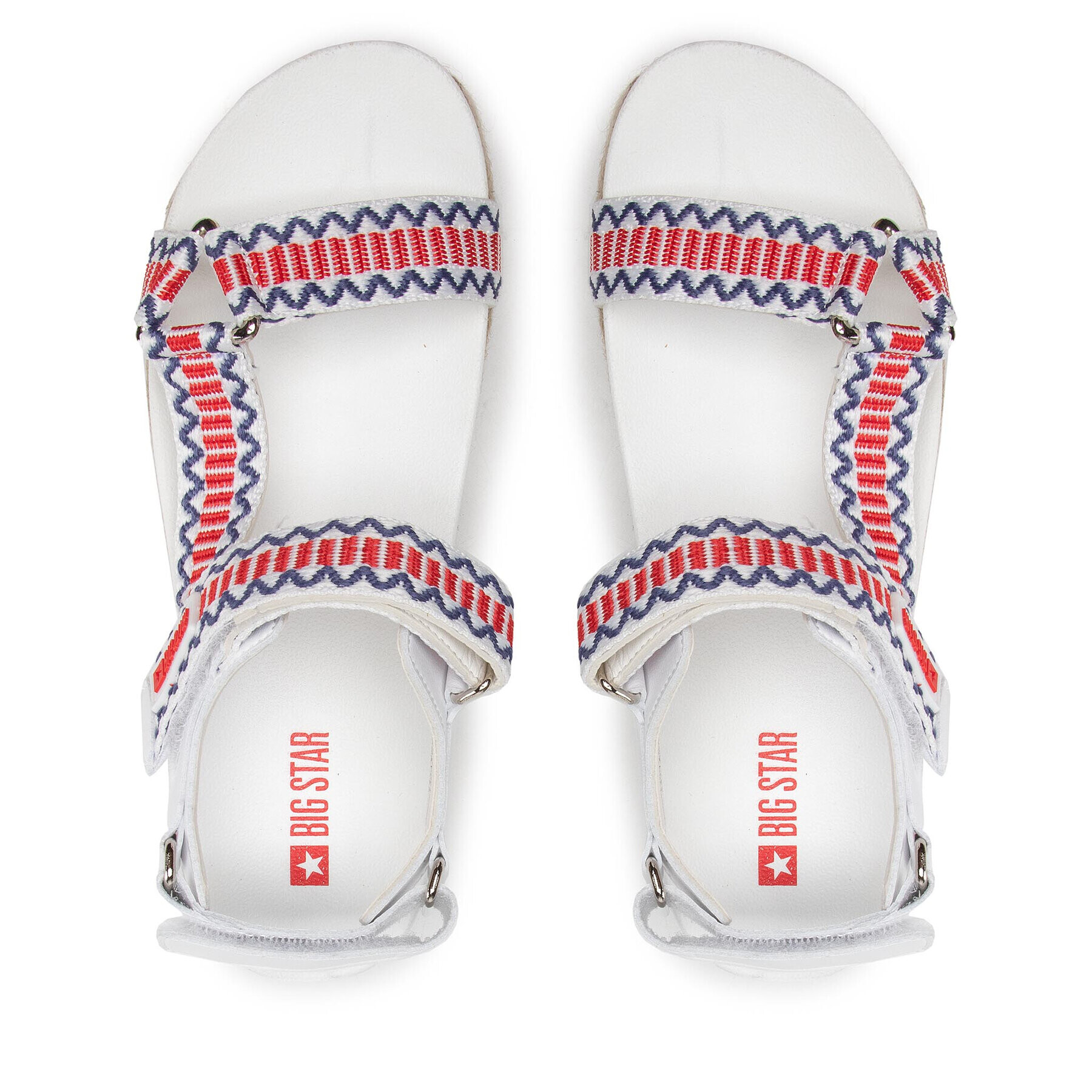 Big Star Shoes Еспадрили JJ274941 Бял - Pepit.bg