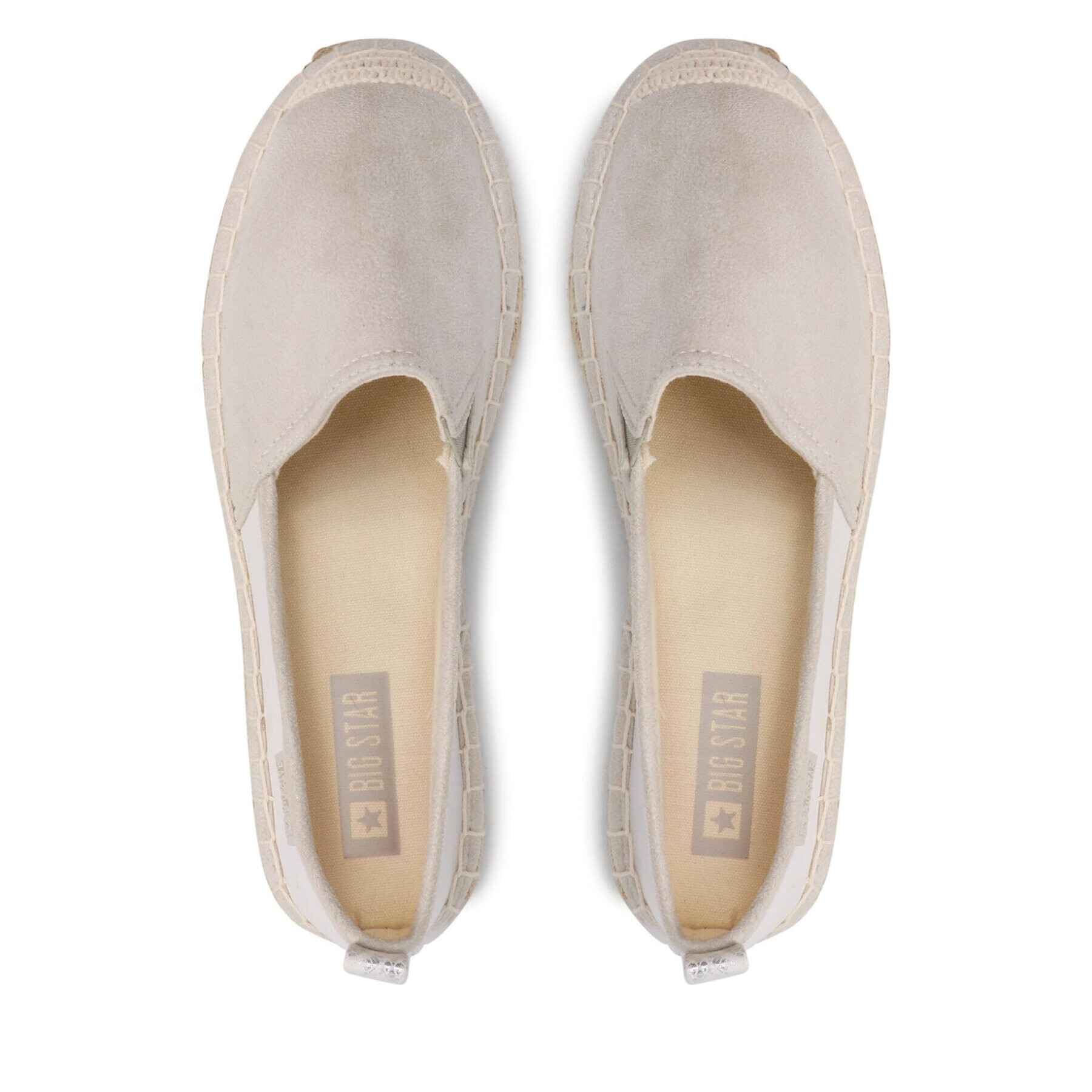 Big Star Shoes Еспадрили JJ274951 Сив - Pepit.bg
