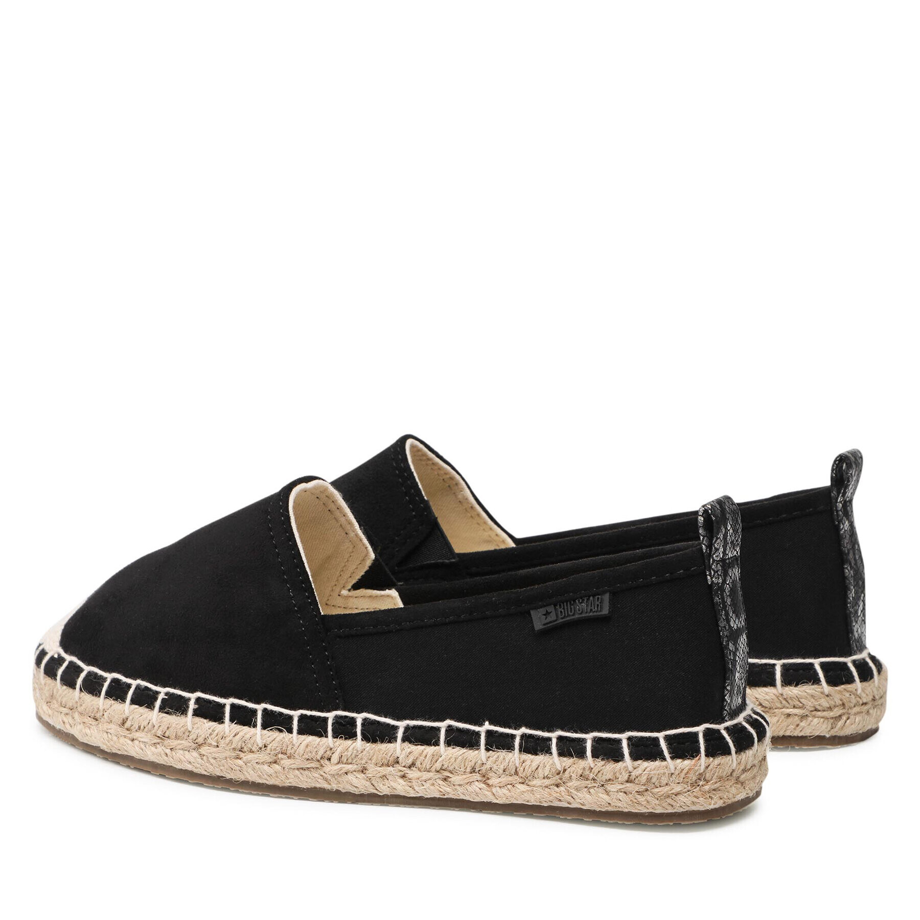 Big Star Shoes Еспадрили JJ274952 Черен - Pepit.bg