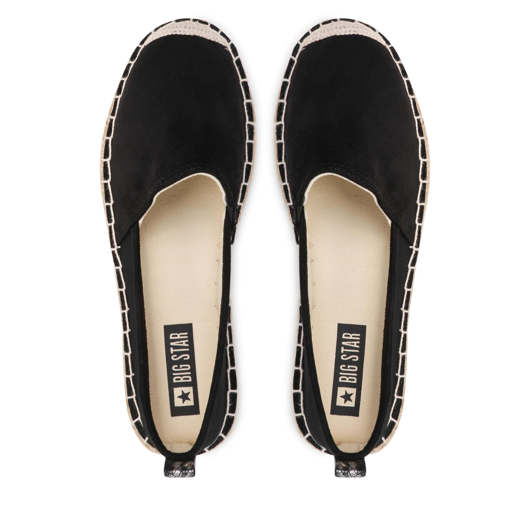 Big Star Shoes Еспадрили JJ274952 Черен - Pepit.bg