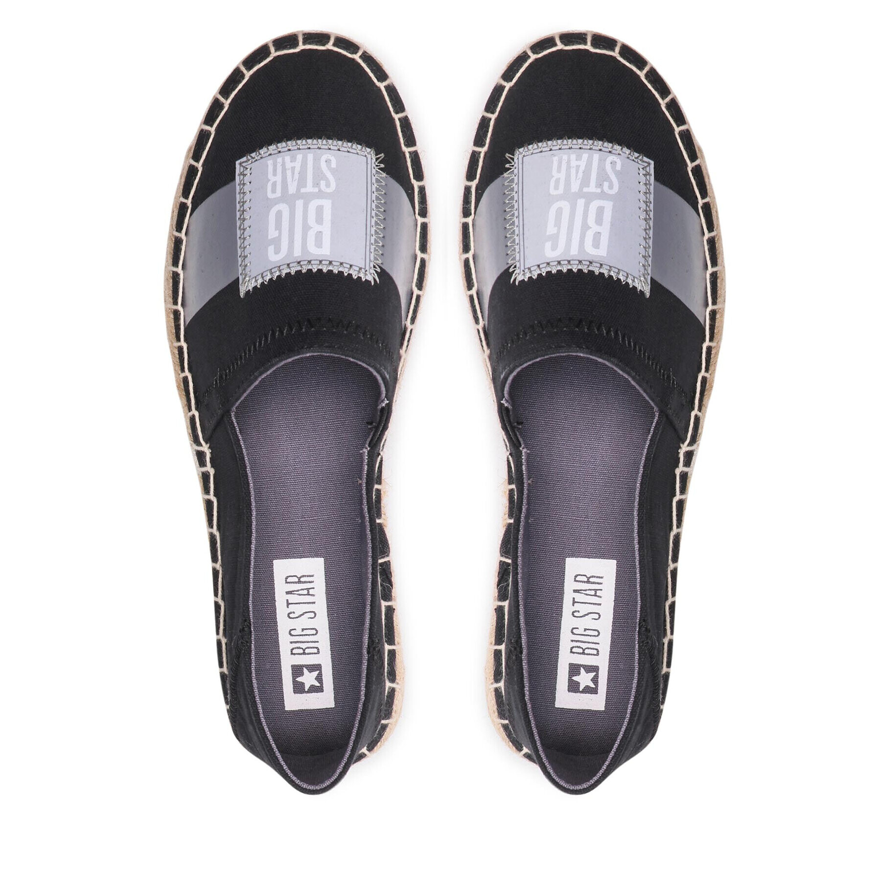 Big Star Shoes Еспадрили JJ274963 Черен - Pepit.bg
