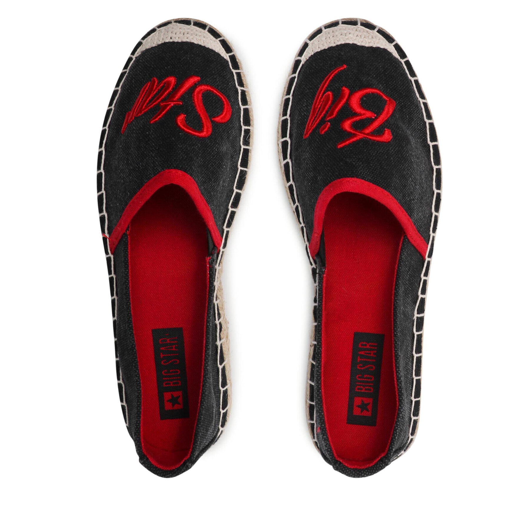 Big Star Shoes Еспадрили JJ274972 Черен - Pepit.bg