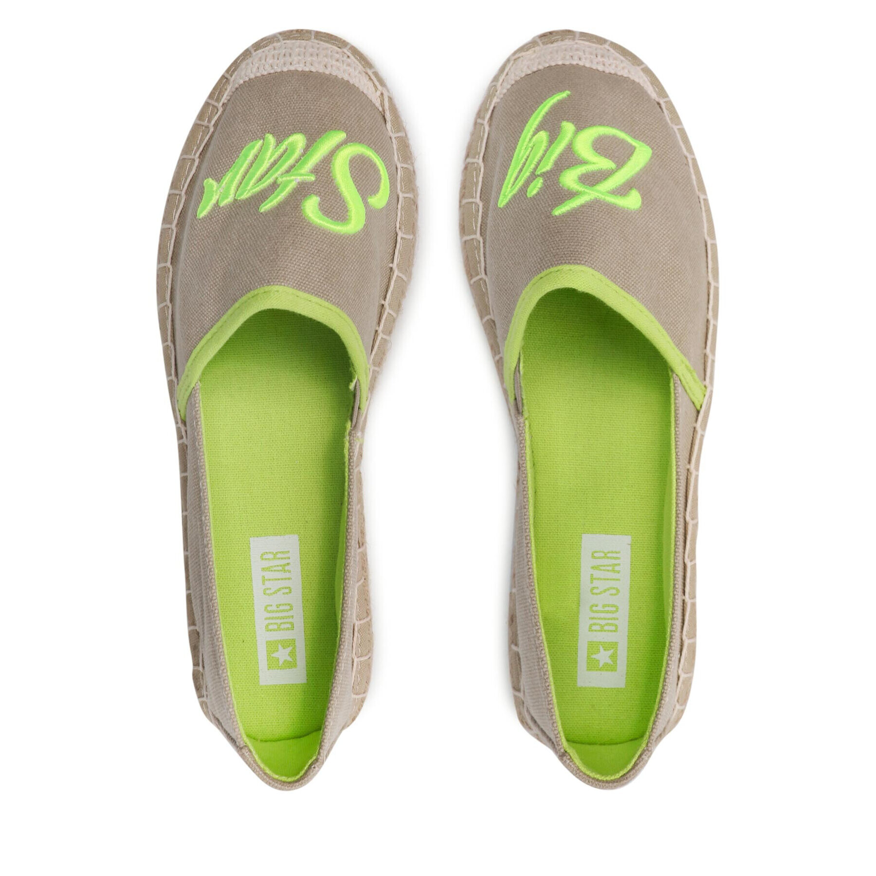 Big Star Shoes Еспадрили JJ274975 Бежов - Pepit.bg