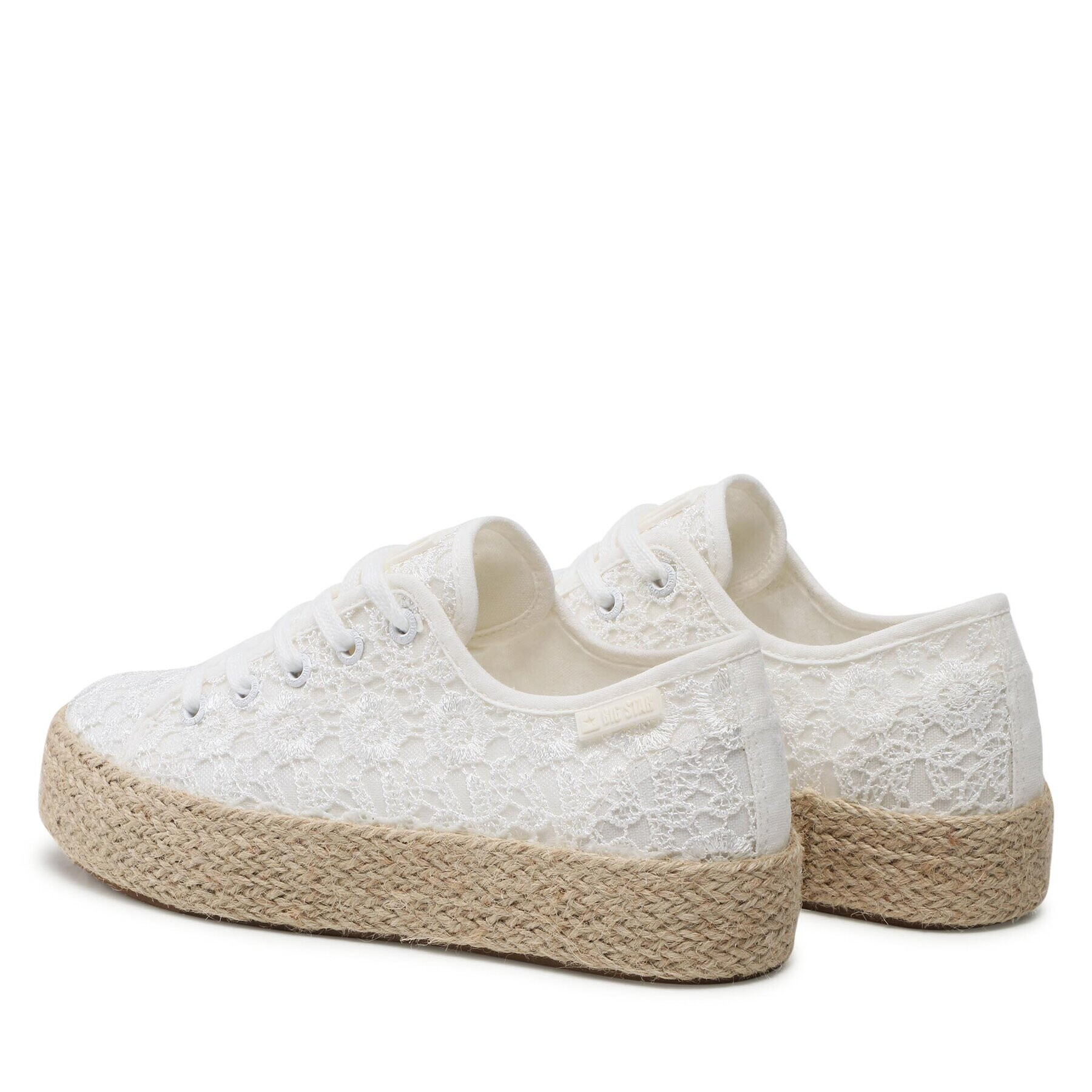 Big Star Shoes Еспадрили LL274199 Бял - Pepit.bg