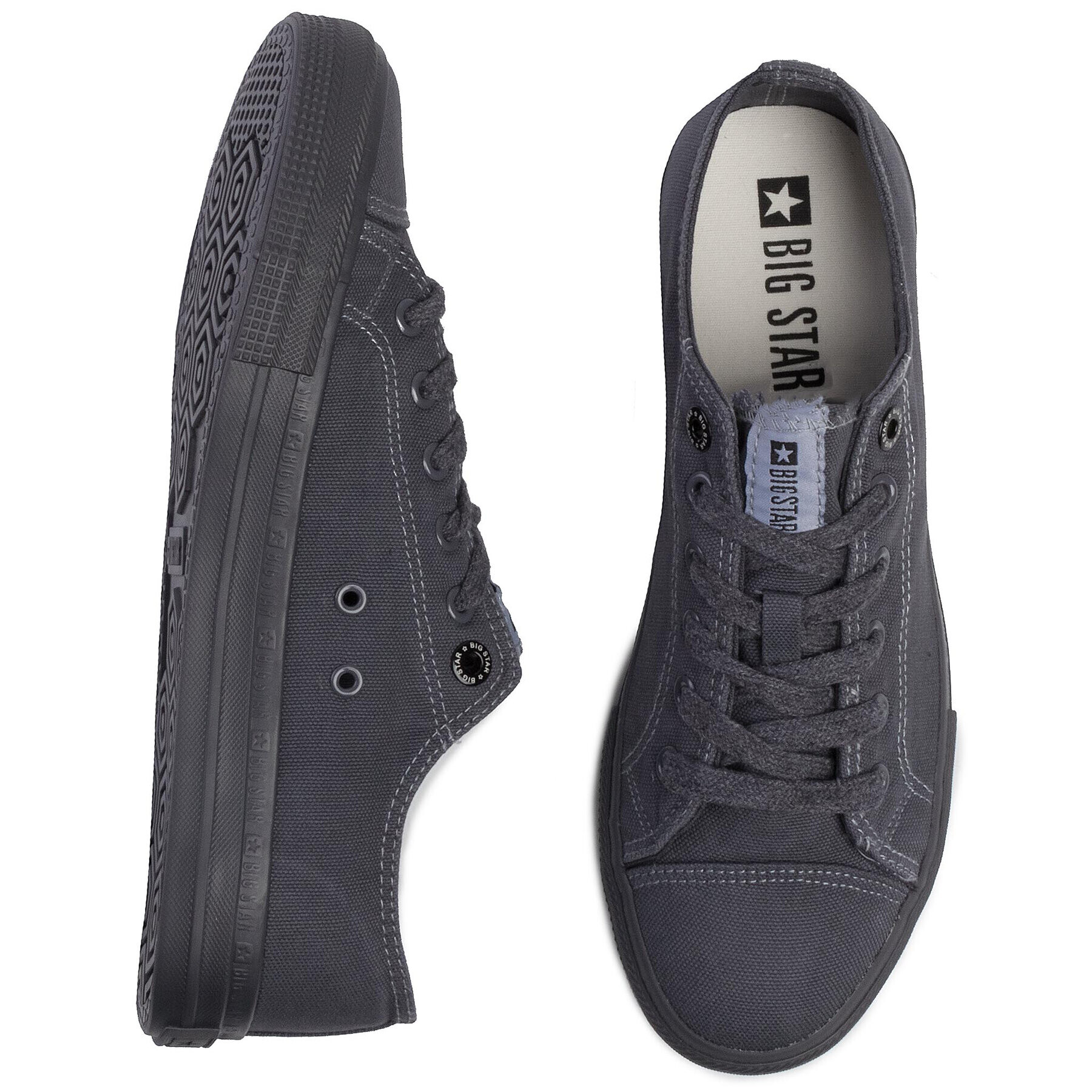 Big Star Shoes Гуменки FF174335 Сив - Pepit.bg