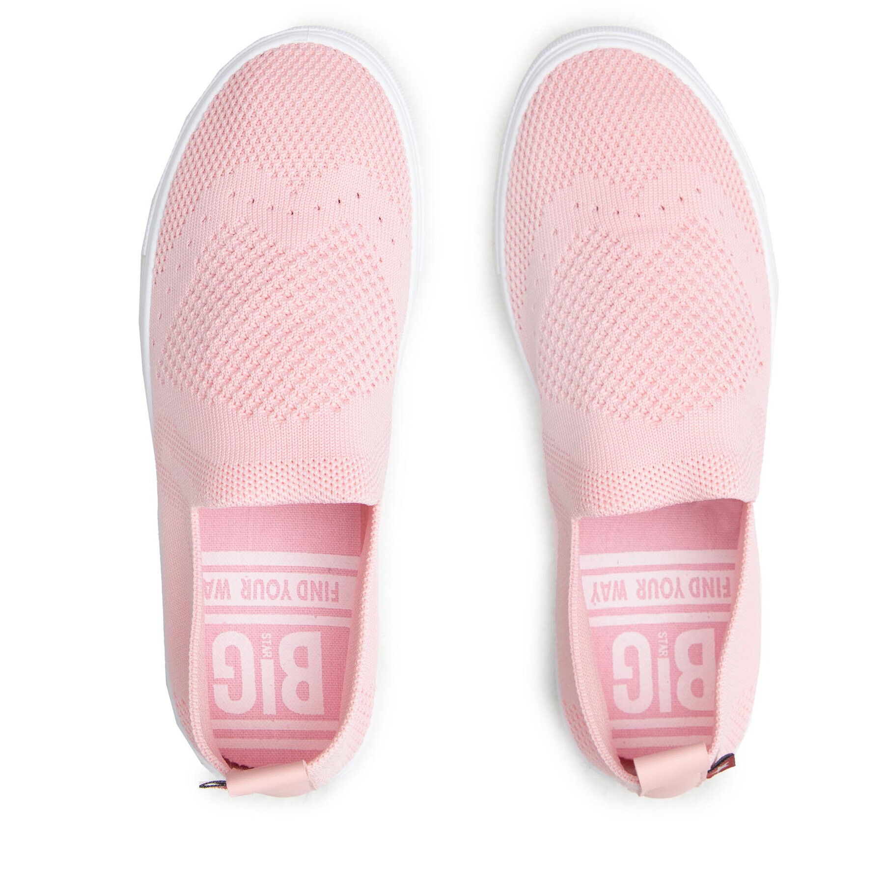 Big Star Shoes Гуменки FF274A606 Розов - Pepit.bg