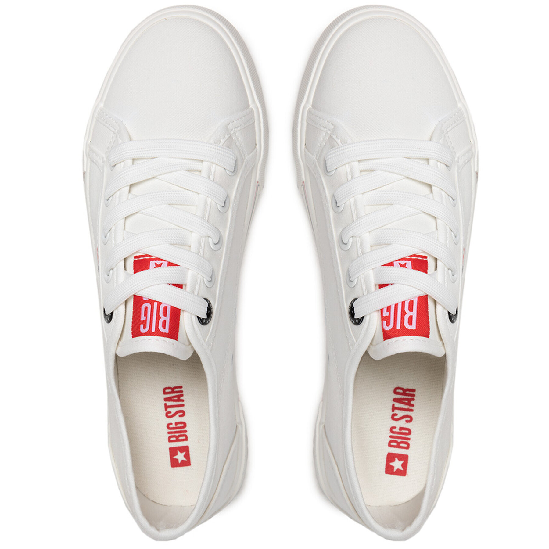 Big Star Shoes Гуменки HH274059 Бял - Pepit.bg