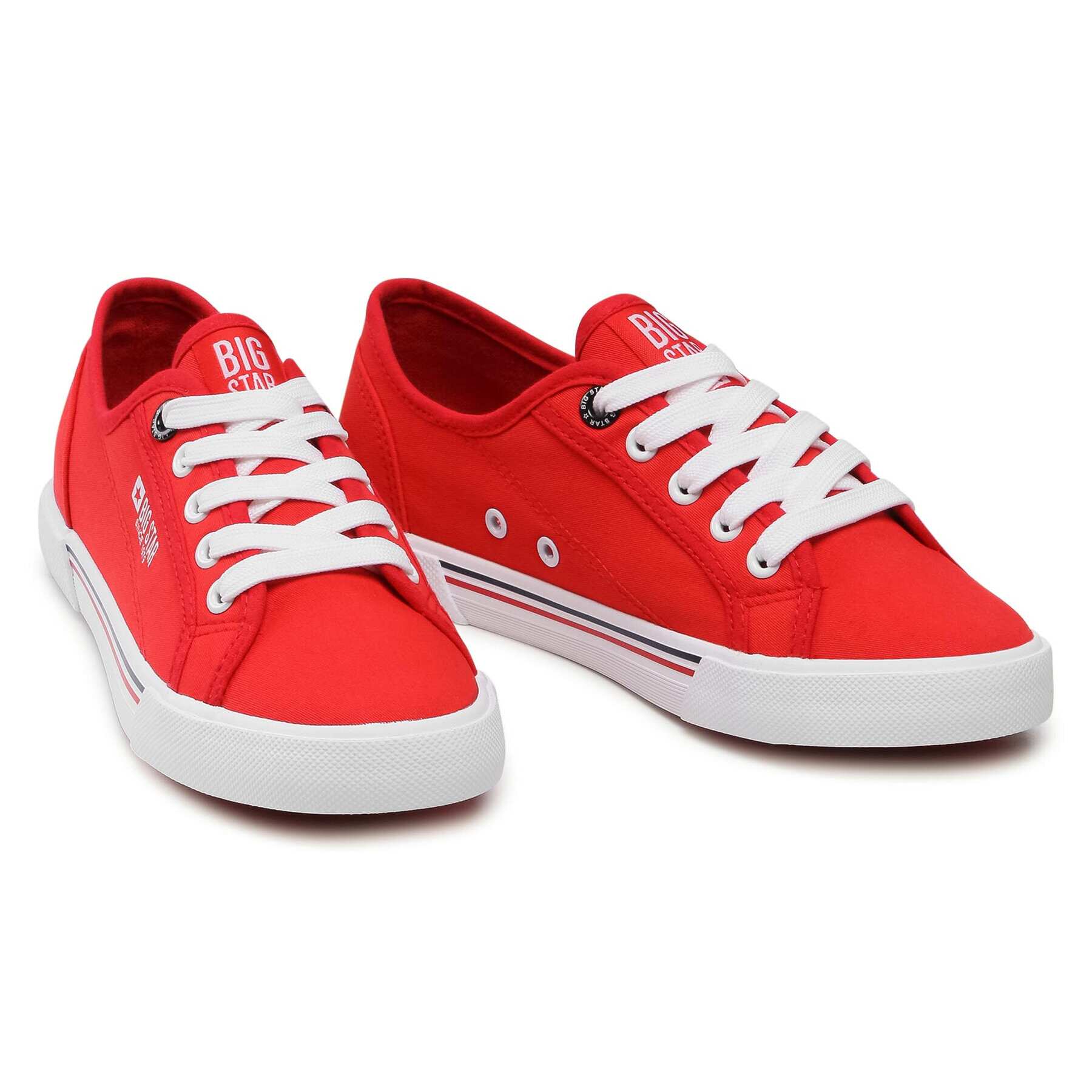 Big Star Shoes Гуменки HH274061 Червен - Pepit.bg