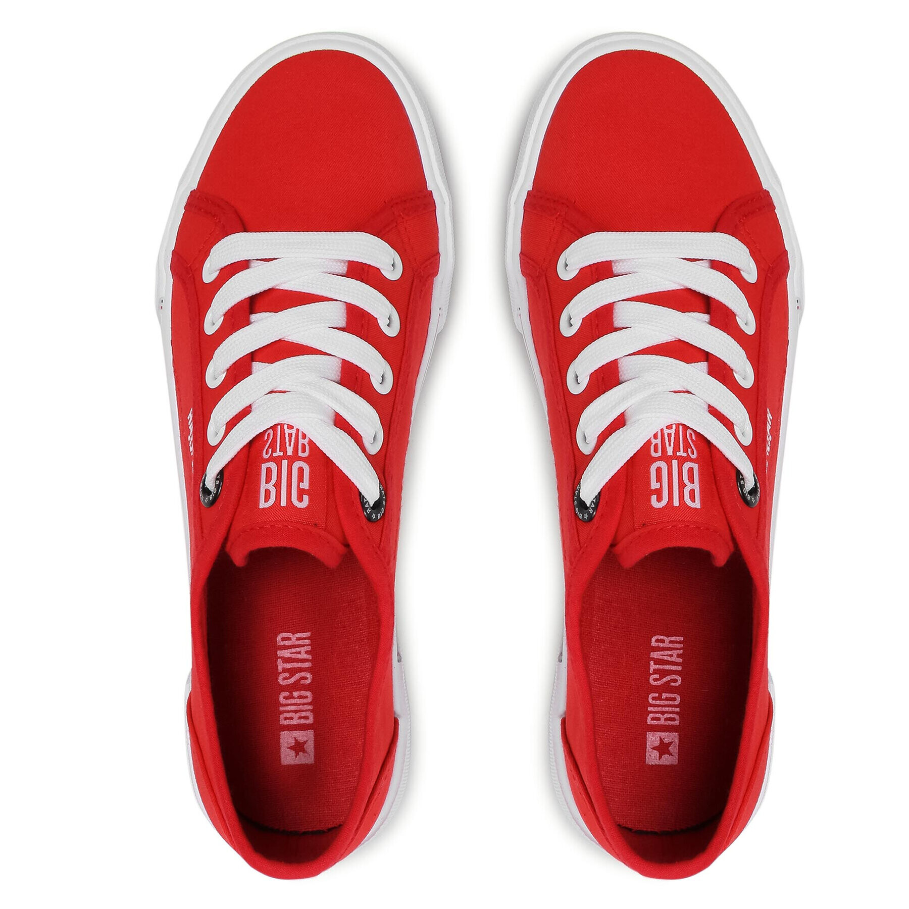 Big Star Shoes Гуменки HH274061 Червен - Pepit.bg