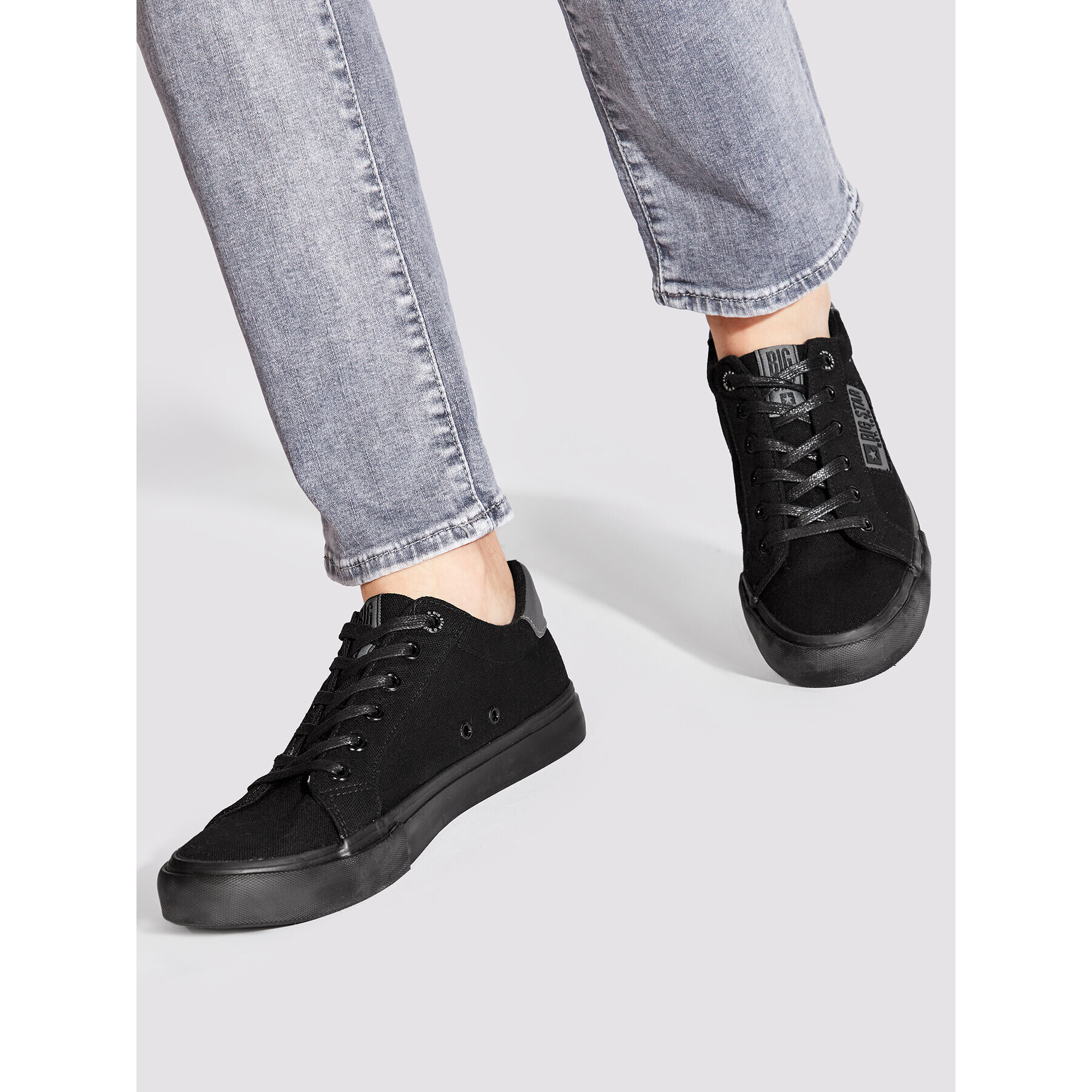 Big Star Shoes Гуменки JJ174257 Черен - Pepit.bg