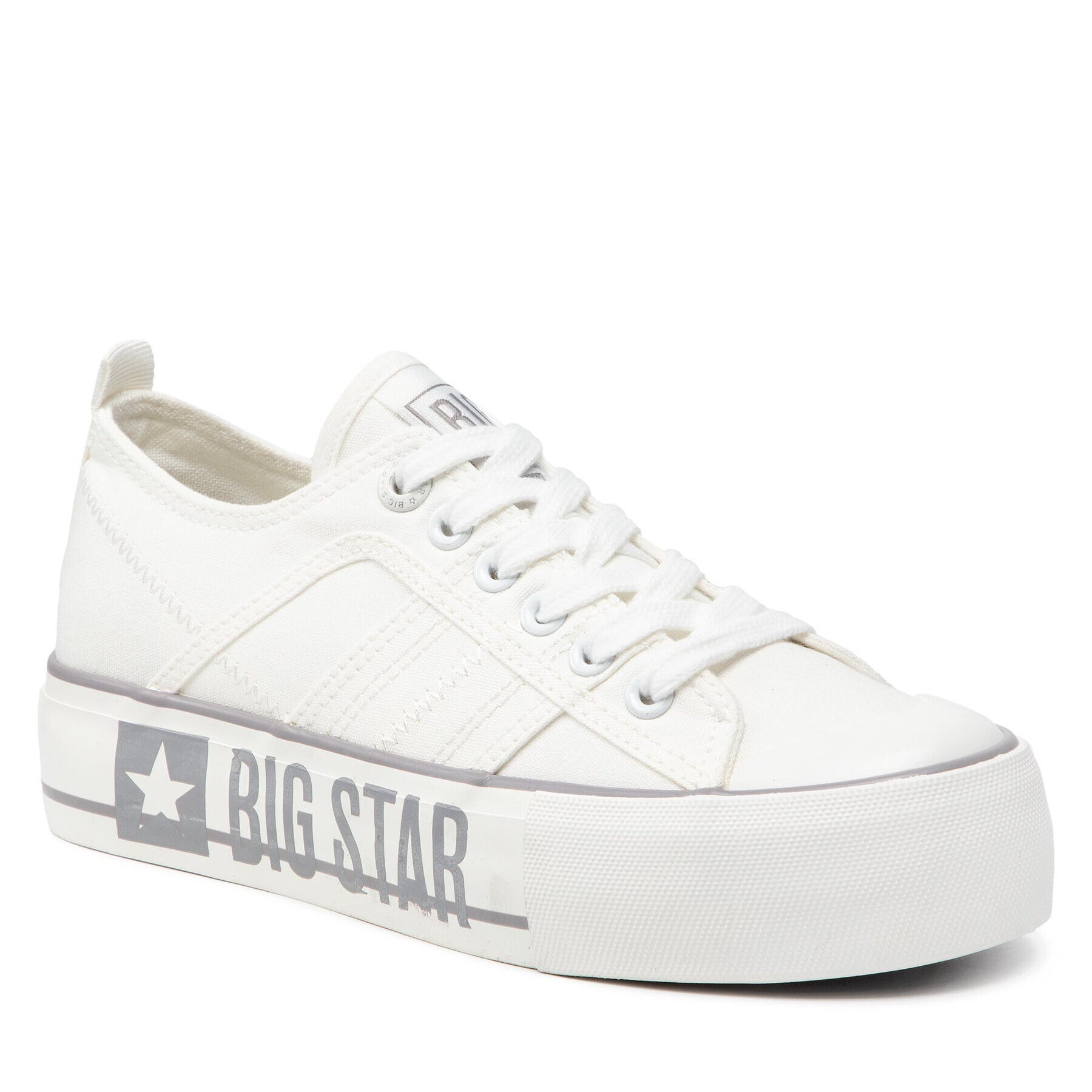 Big Star Shoes Гуменки JJ274054 Бял - Pepit.bg