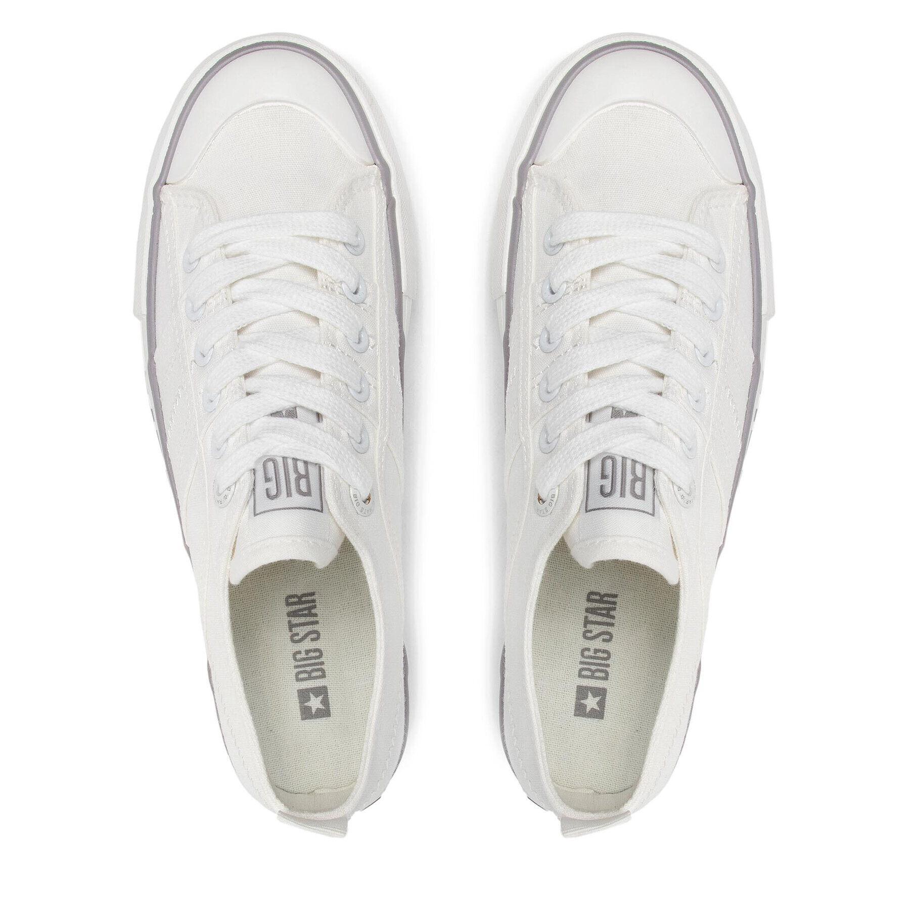 Big Star Shoes Гуменки JJ274054 Бял - Pepit.bg