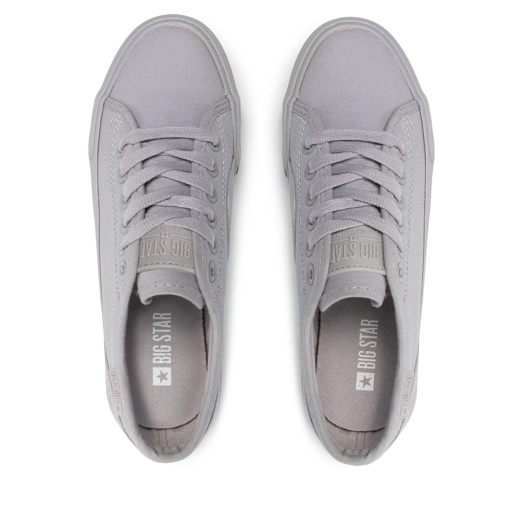 Big Star Shoes Гуменки JJ274069 Сив - Pepit.bg