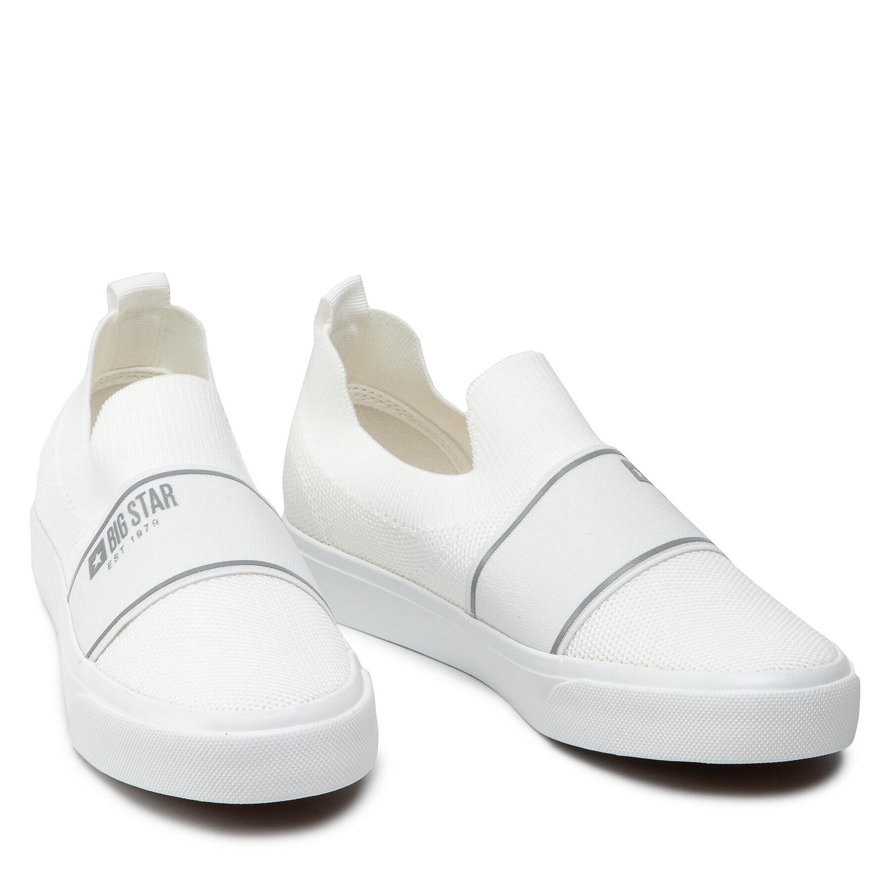Big Star Shoes Гуменки JJ274092 Бял - Pepit.bg