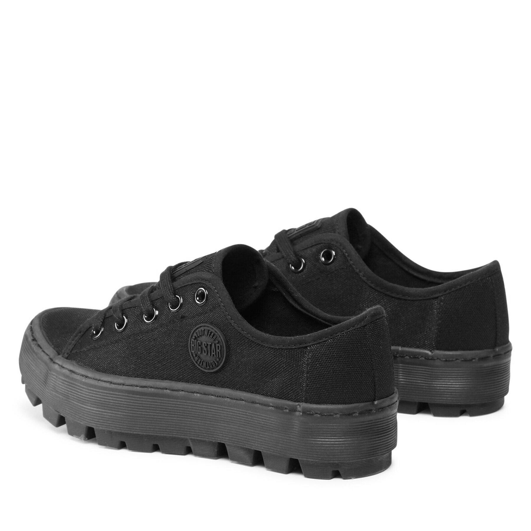 Big Star Shoes Гуменки JJ274489 Черен - Pepit.bg