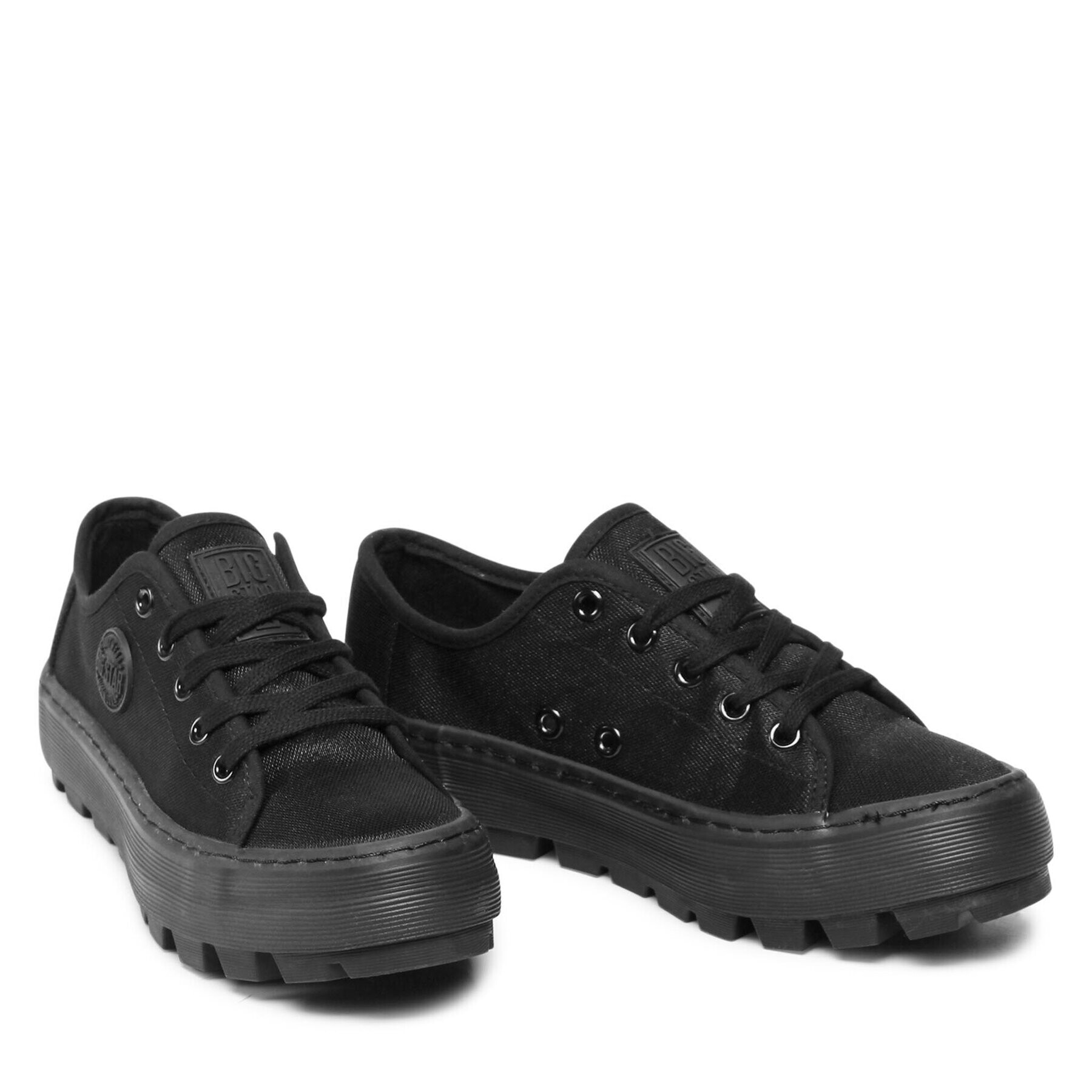 Big Star Shoes Гуменки JJ274489 Черен - Pepit.bg