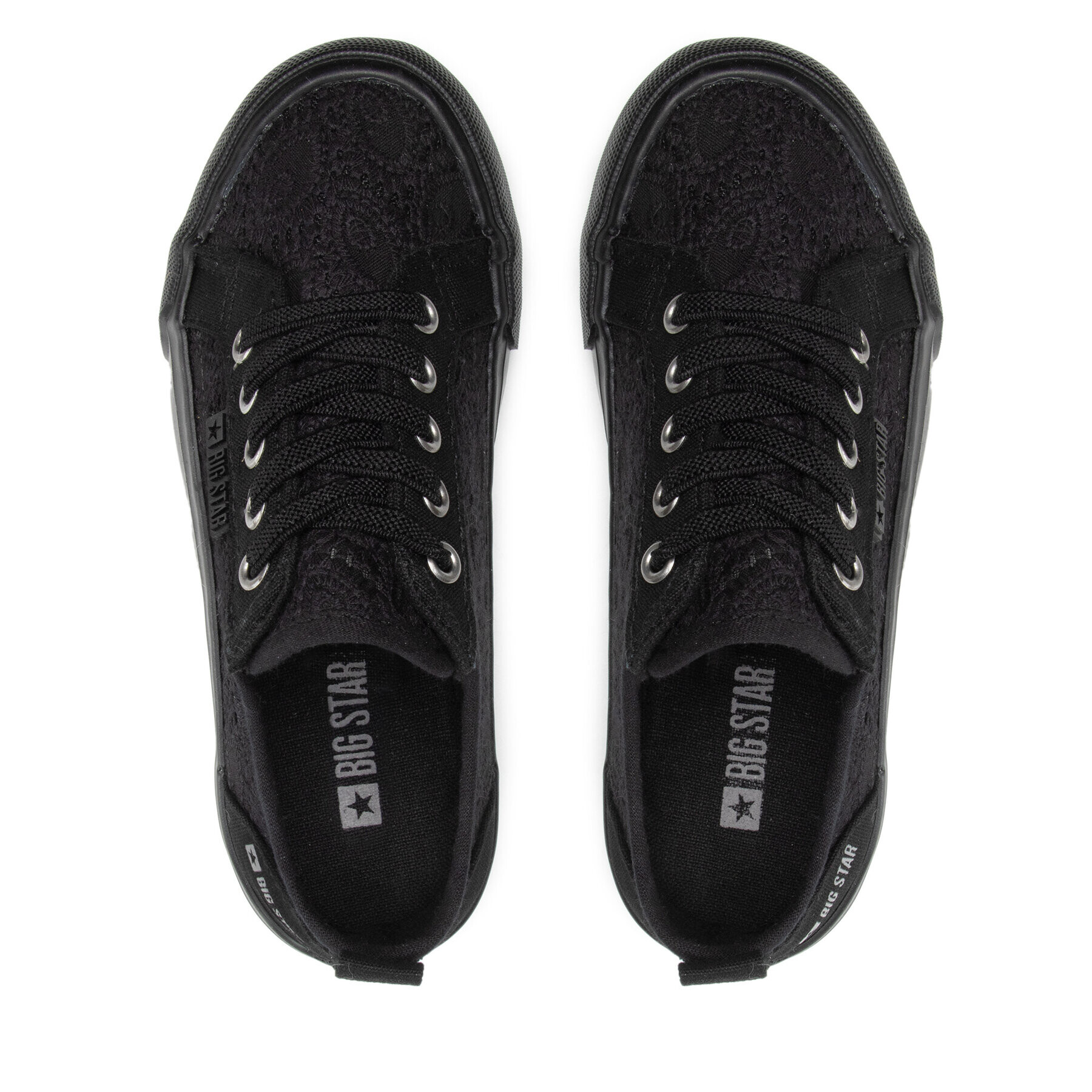 Big Star Shoes Гуменки JJ374011 Черен - Pepit.bg