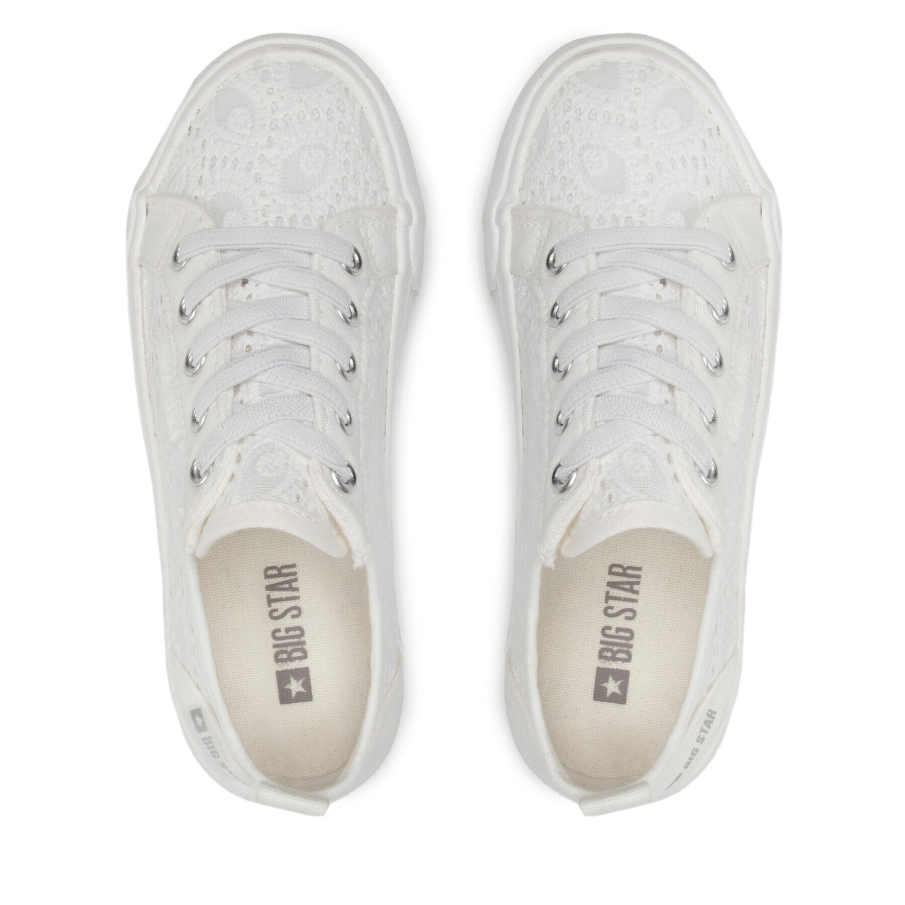 Big Star Shoes Гуменки JJ374012 Бял - Pepit.bg