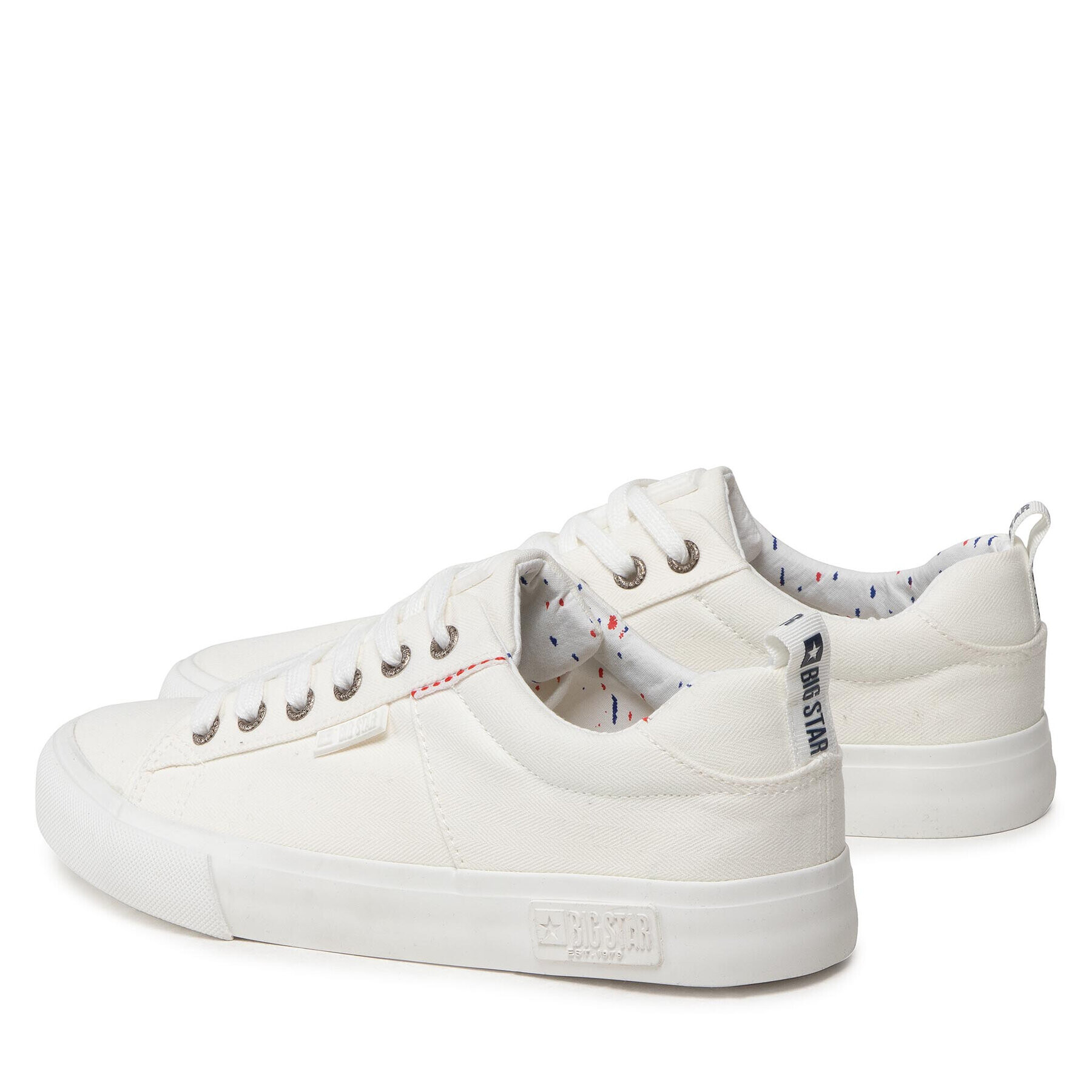 Big Star Shoes Гуменки KK174001 Бял - Pepit.bg