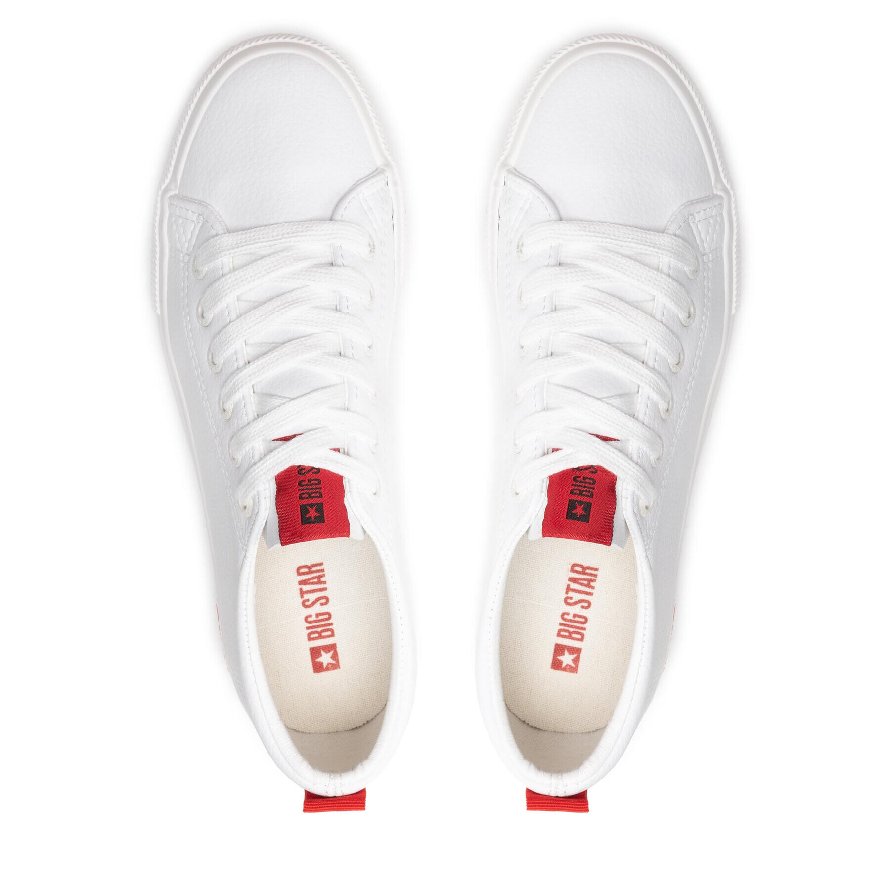 Big Star Shoes Гуменки KK274001 Бял - Pepit.bg