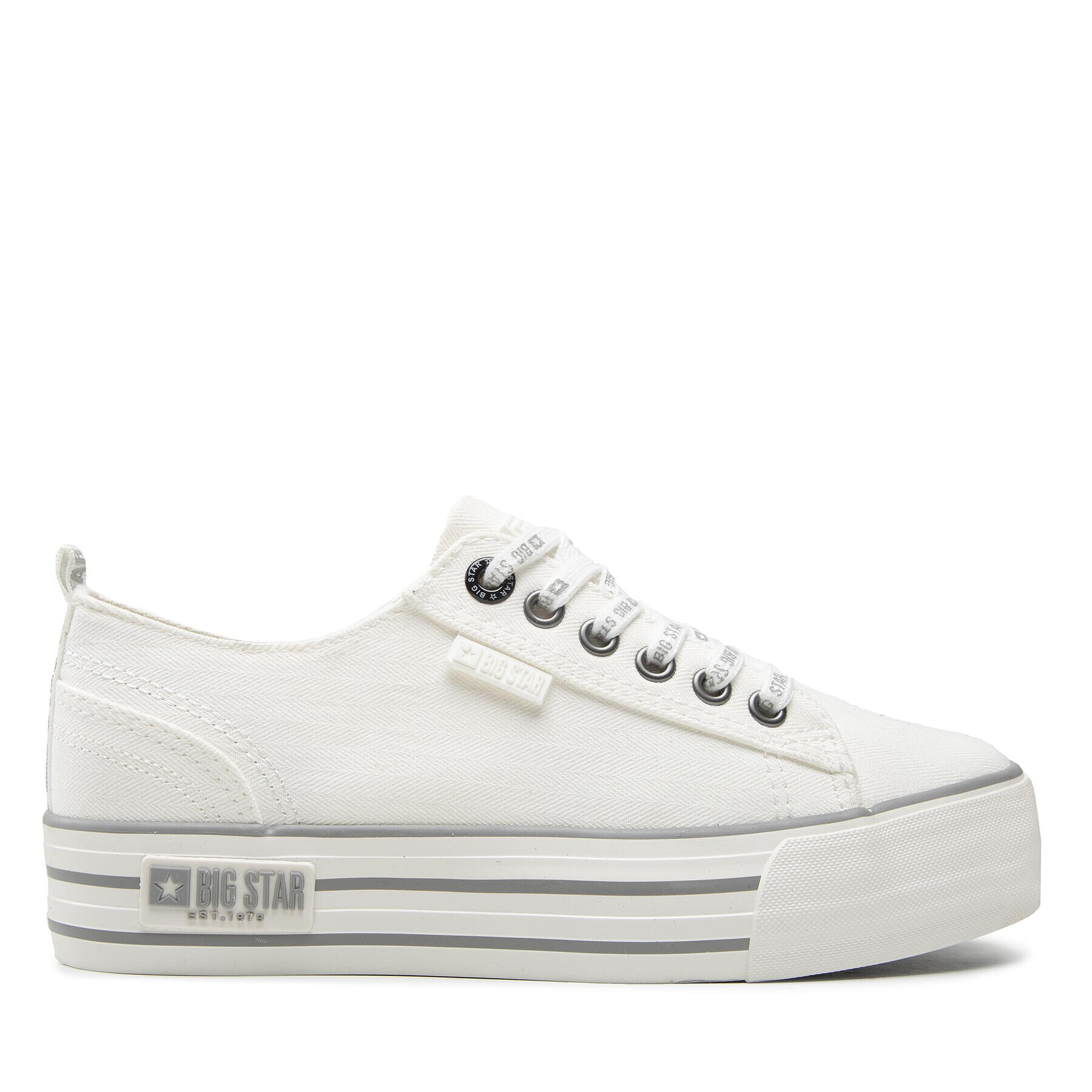 Big Star Shoes Гуменки KK274012 Бял - Pepit.bg