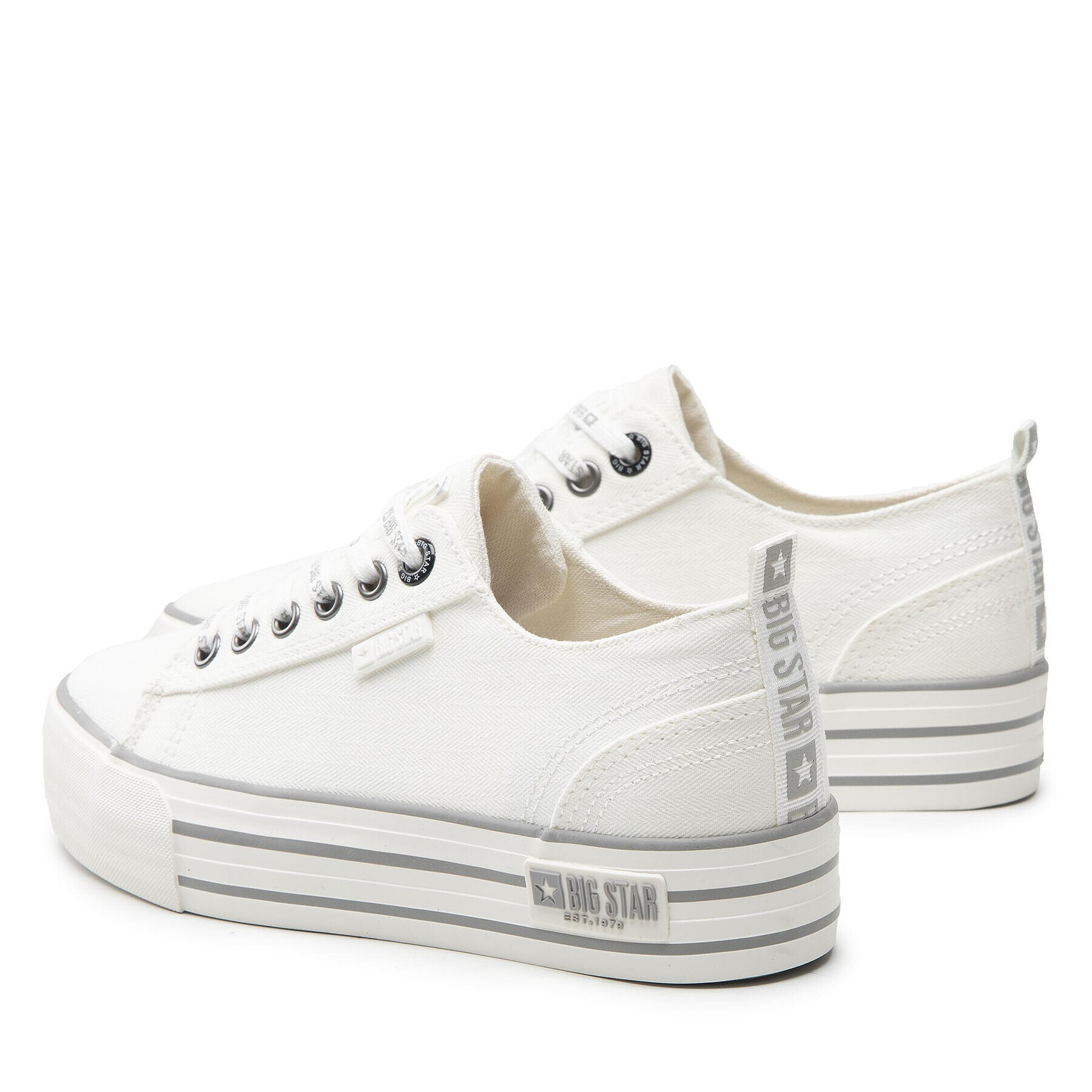 Big Star Shoes Гуменки KK274012 Бял - Pepit.bg