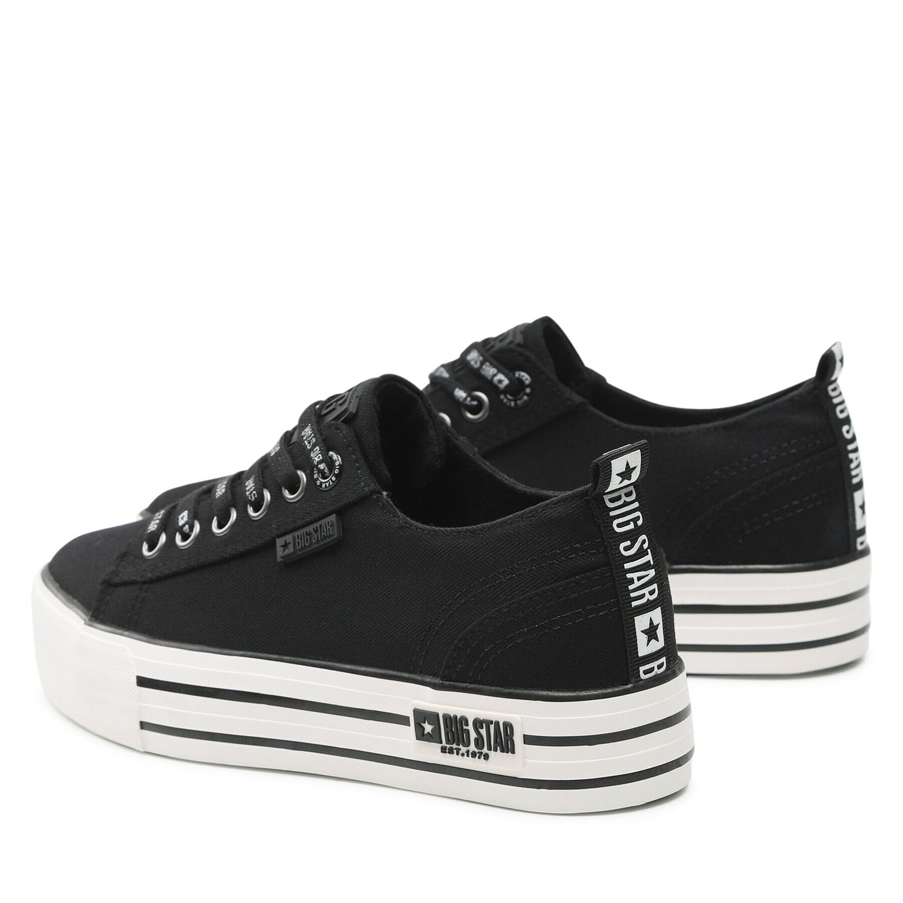 Big Star Shoes Гуменки KK274013 Черен - Pepit.bg