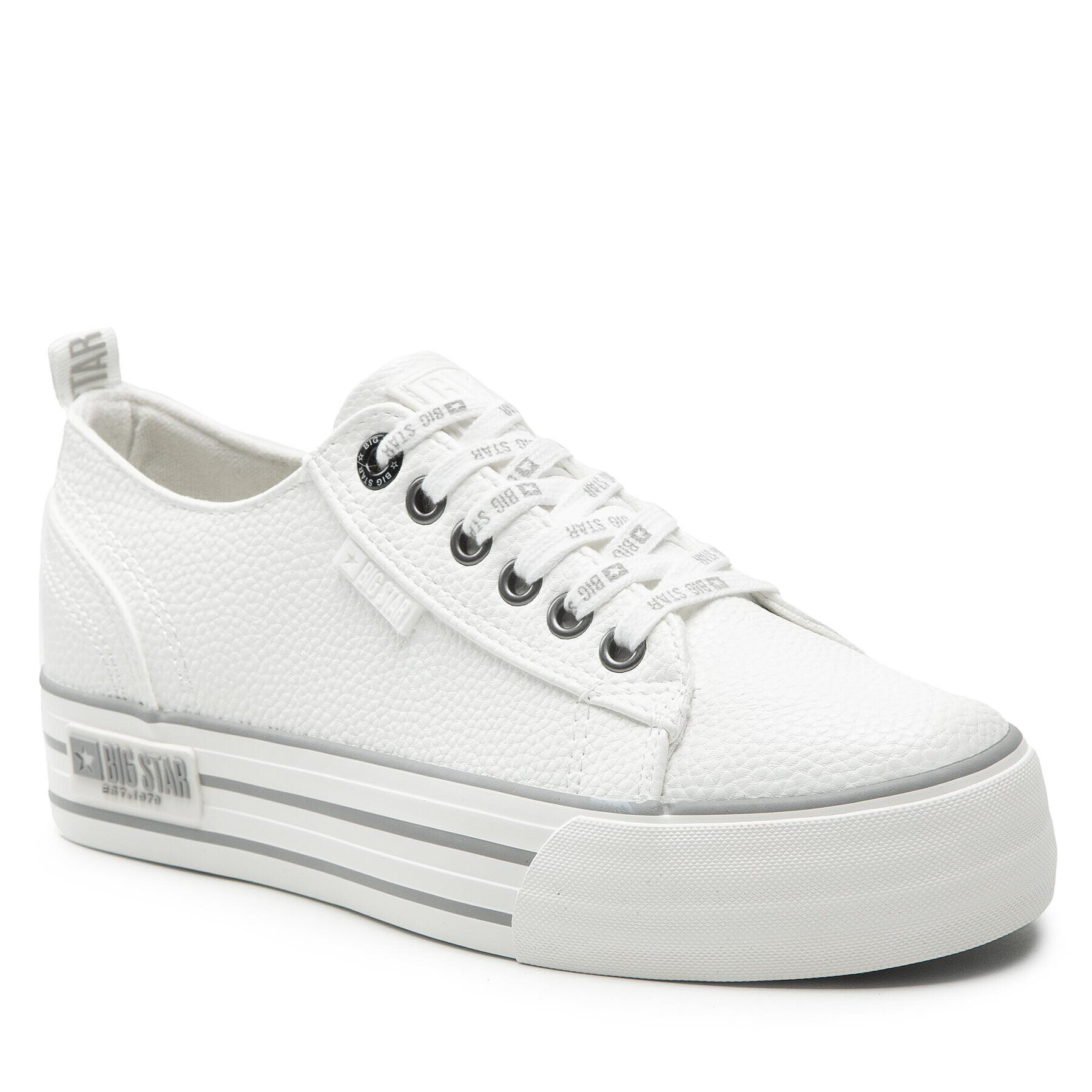 Big Star Shoes Гуменки KK274014 Бял - Pepit.bg