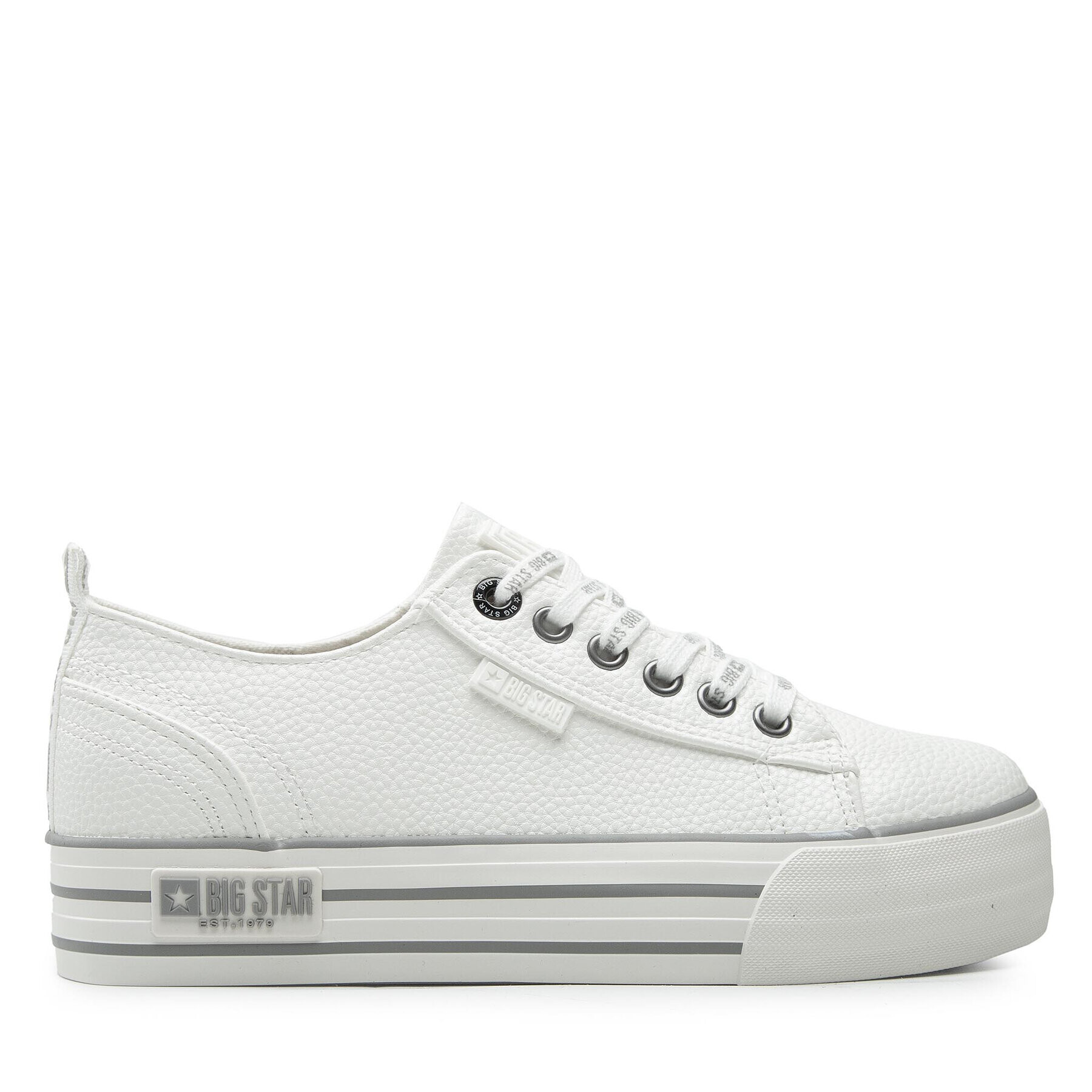 Big Star Shoes Гуменки KK274014 Бял - Pepit.bg
