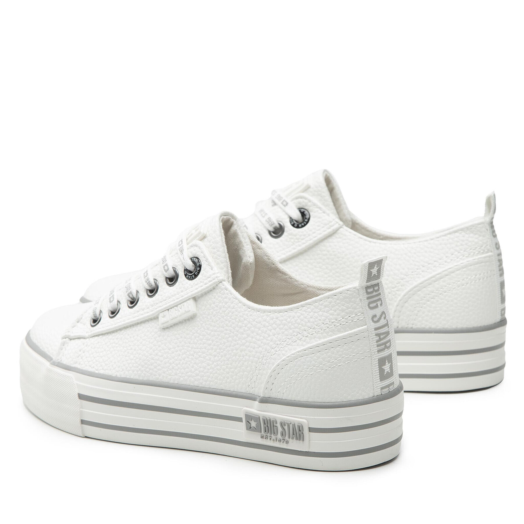 Big Star Shoes Гуменки KK274014 Бял - Pepit.bg