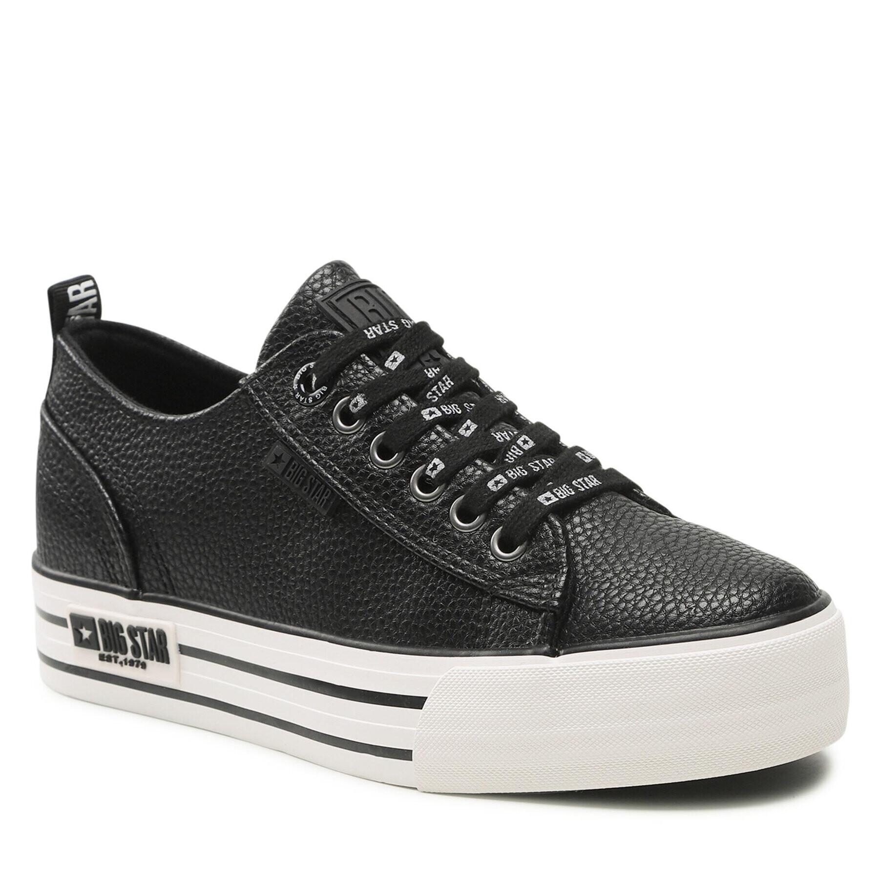 Big Star Shoes Кецове KK274015 Черен - Pepit.bg