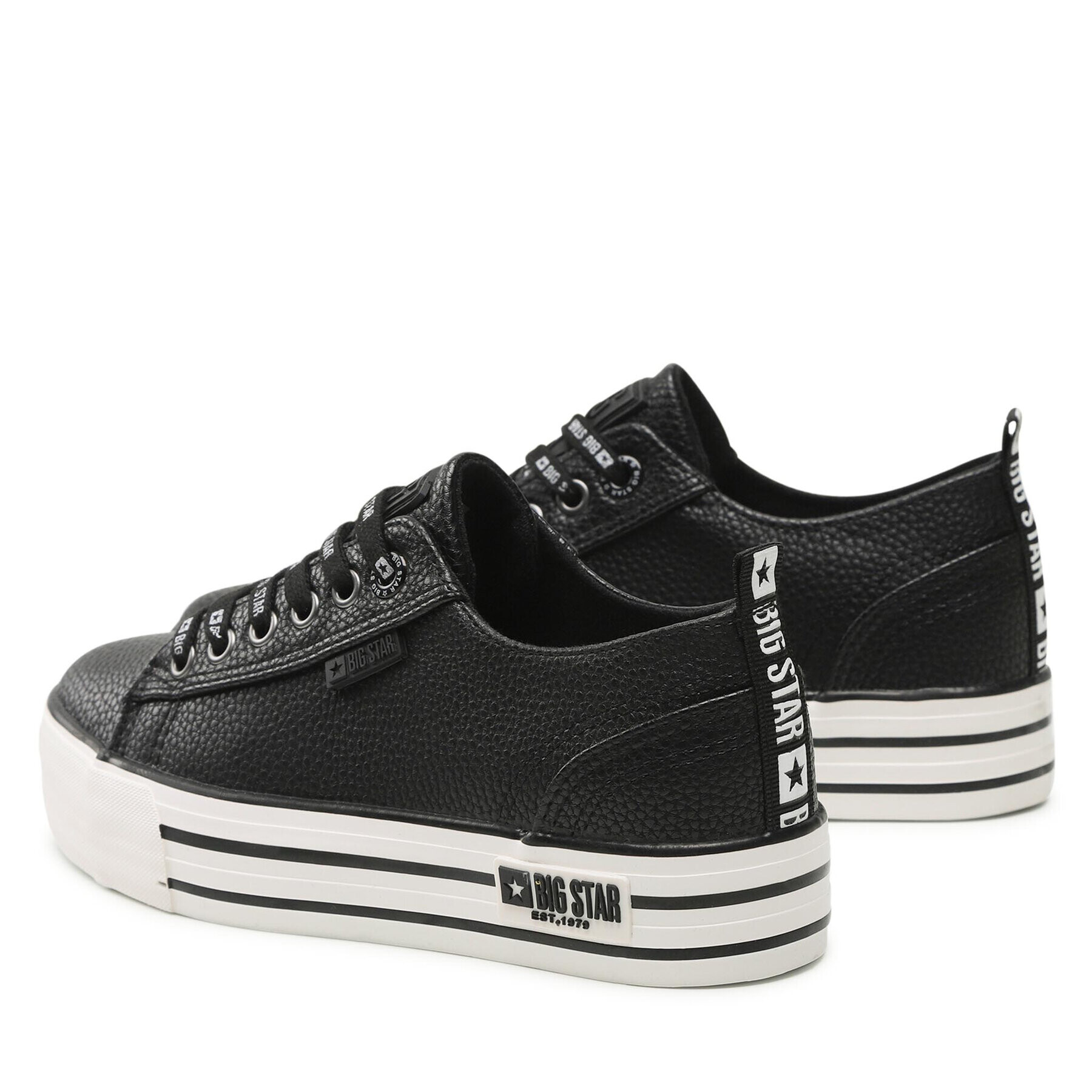 Big Star Shoes Кецове KK274015 Черен - Pepit.bg