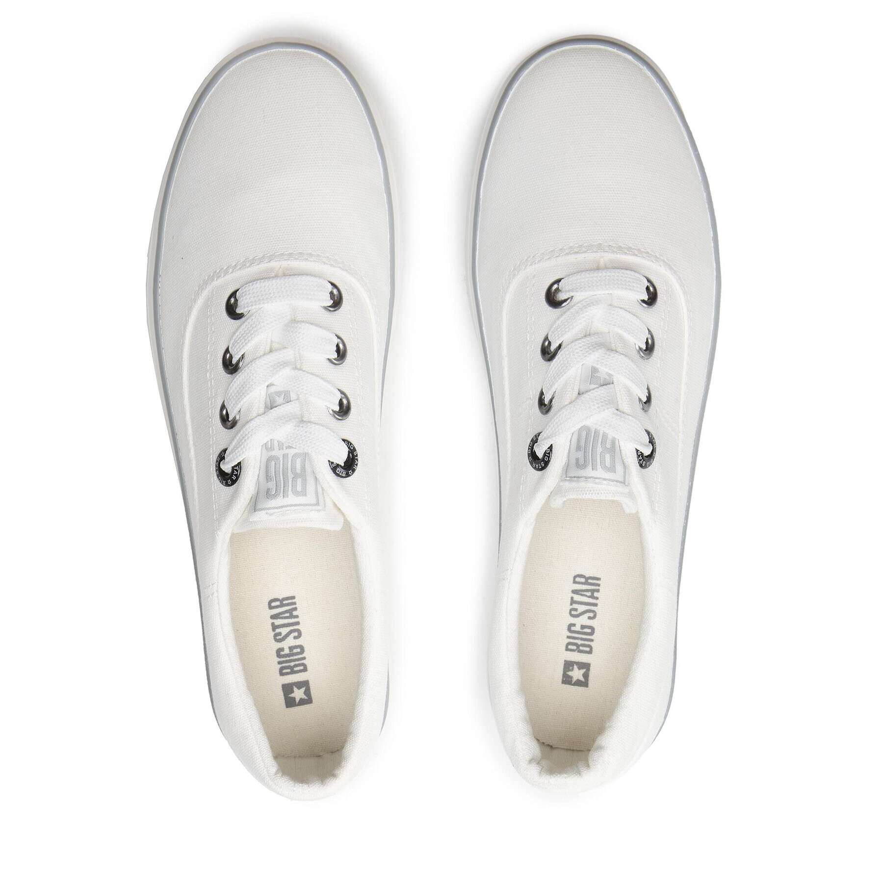 Big Star Shoes Гуменки KK274017 Бял - Pepit.bg