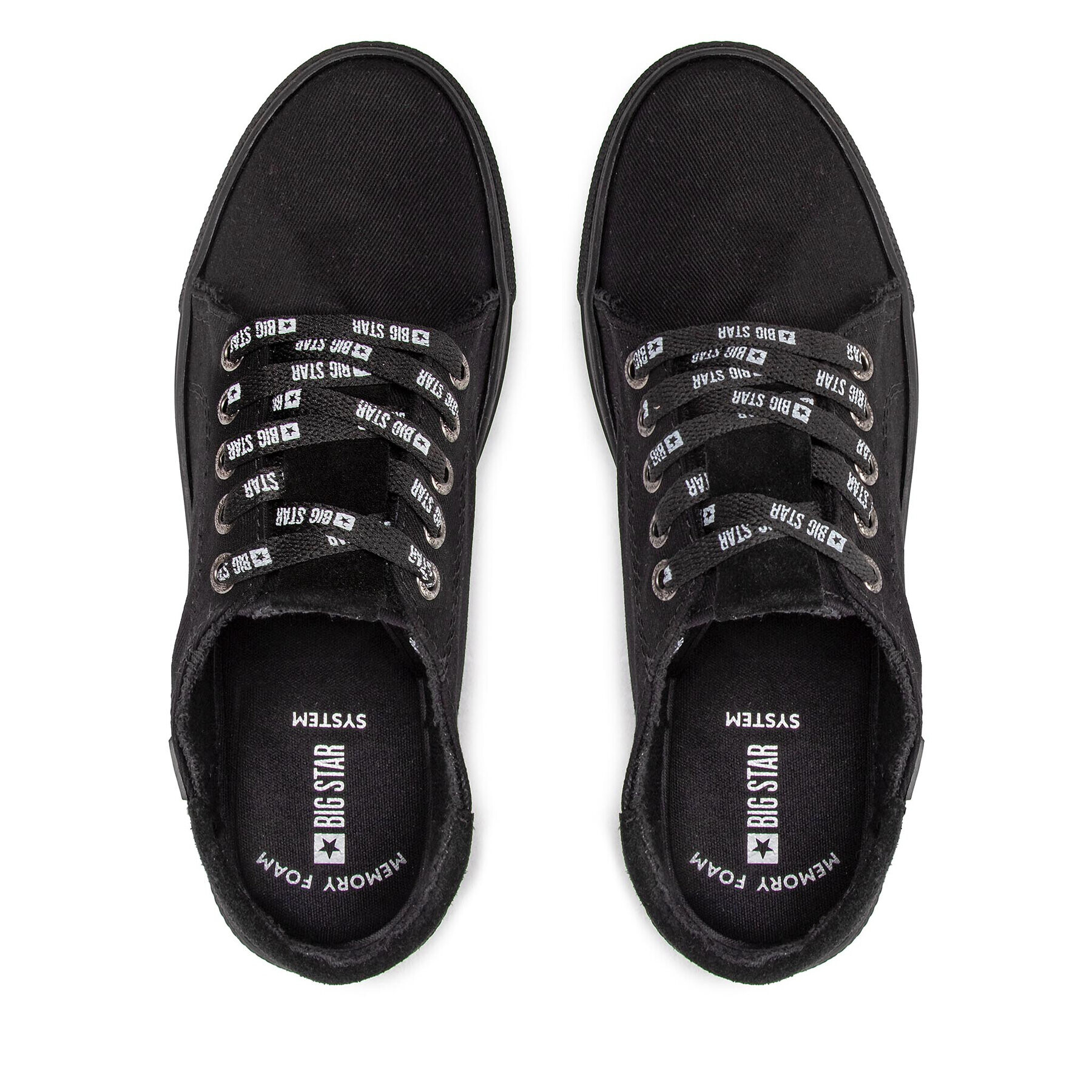 Big Star Shoes Гуменки KK276001 Черен - Pepit.bg