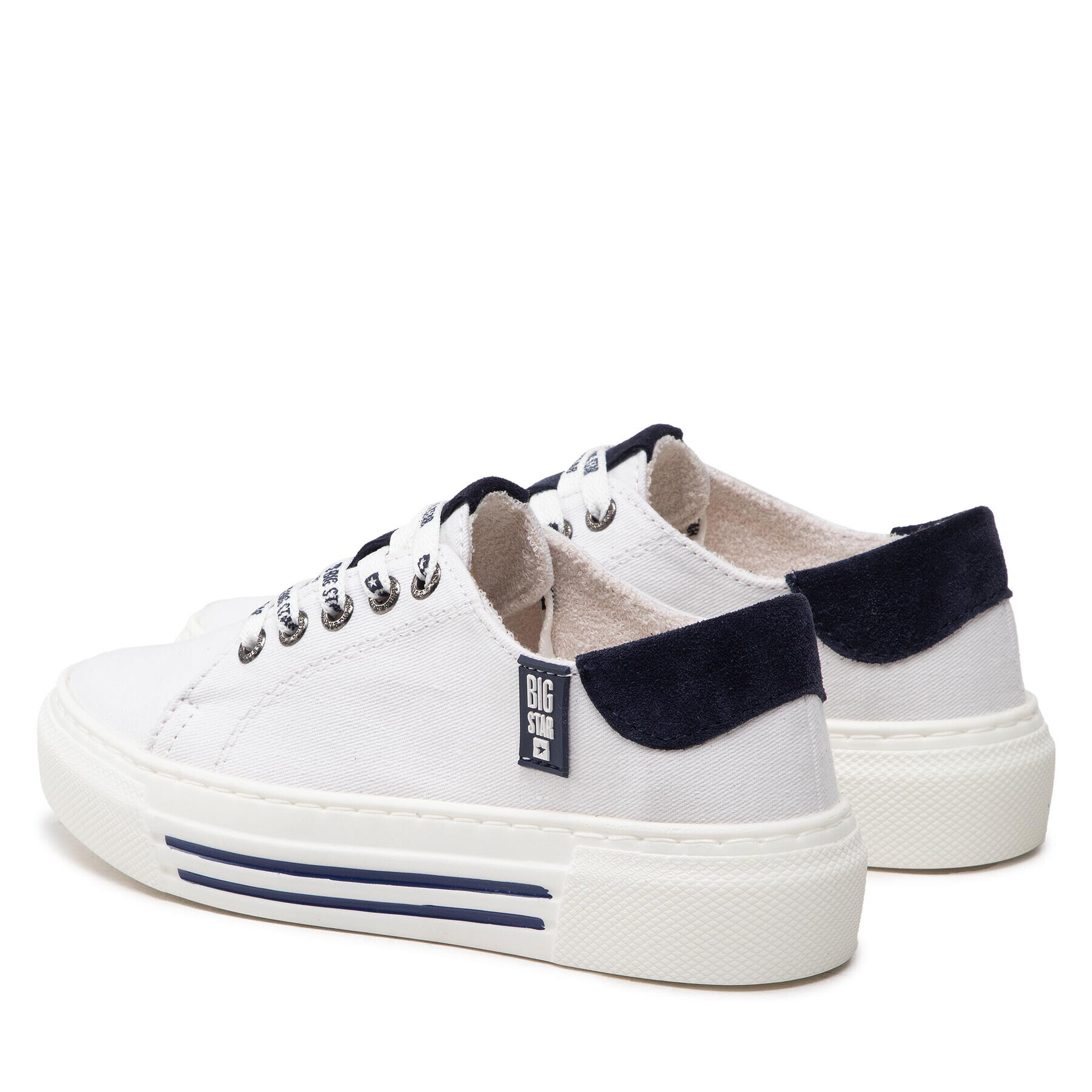 Big Star Shoes Гуменки KK276002 Бял - Pepit.bg