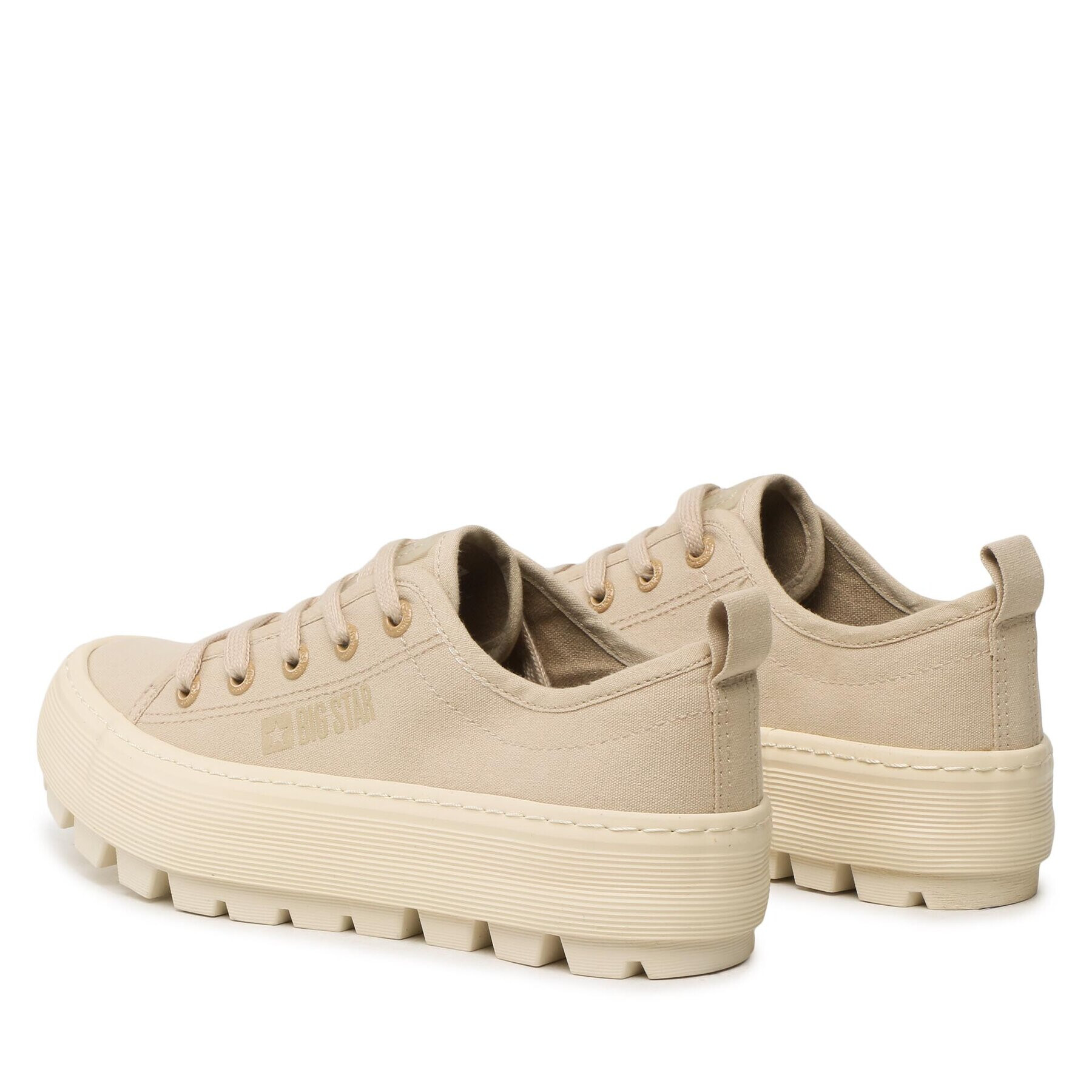 Big Star Shoes Гуменки LL274033 Бежов - Pepit.bg
