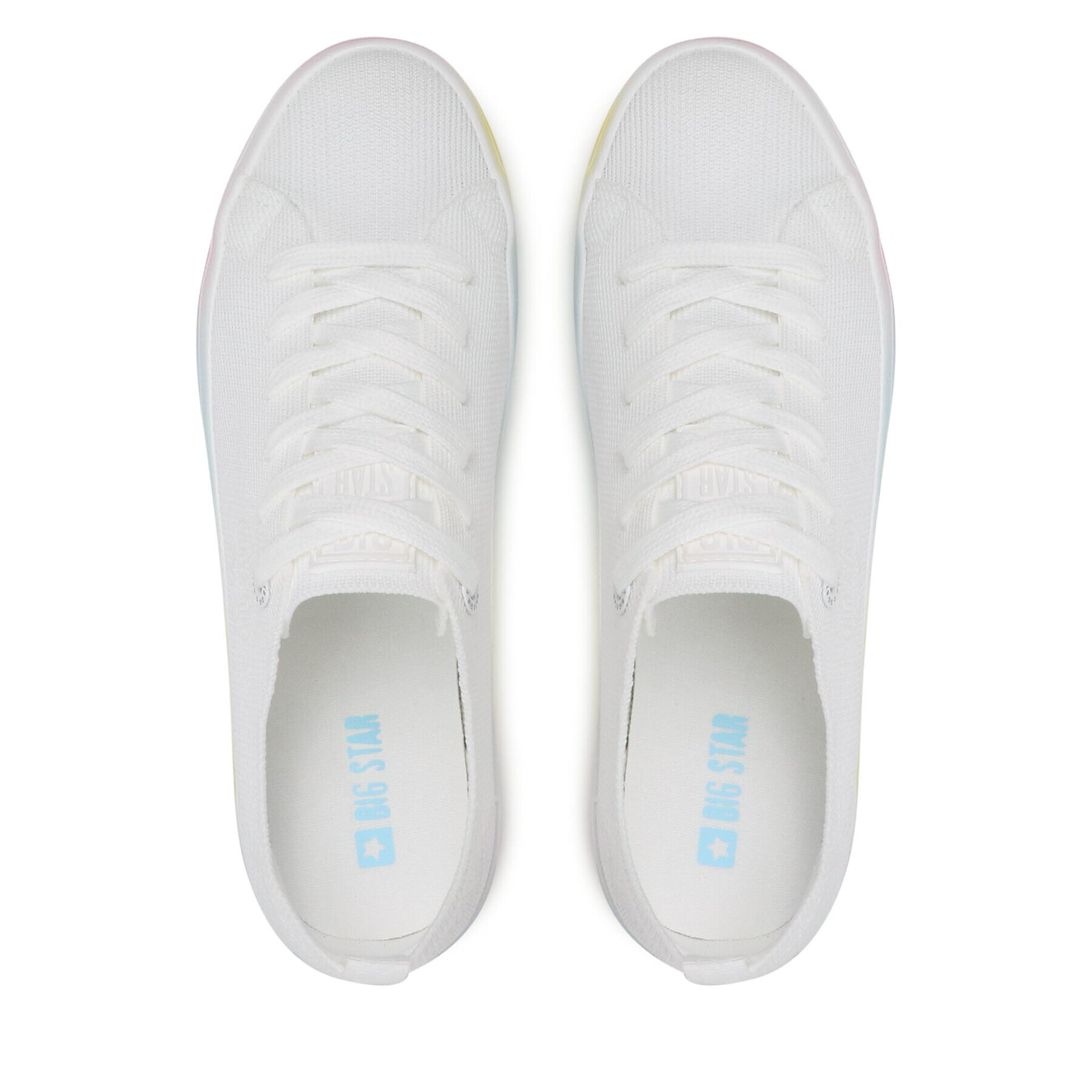 Big Star Shoes Гуменки LL274237 Бял - Pepit.bg