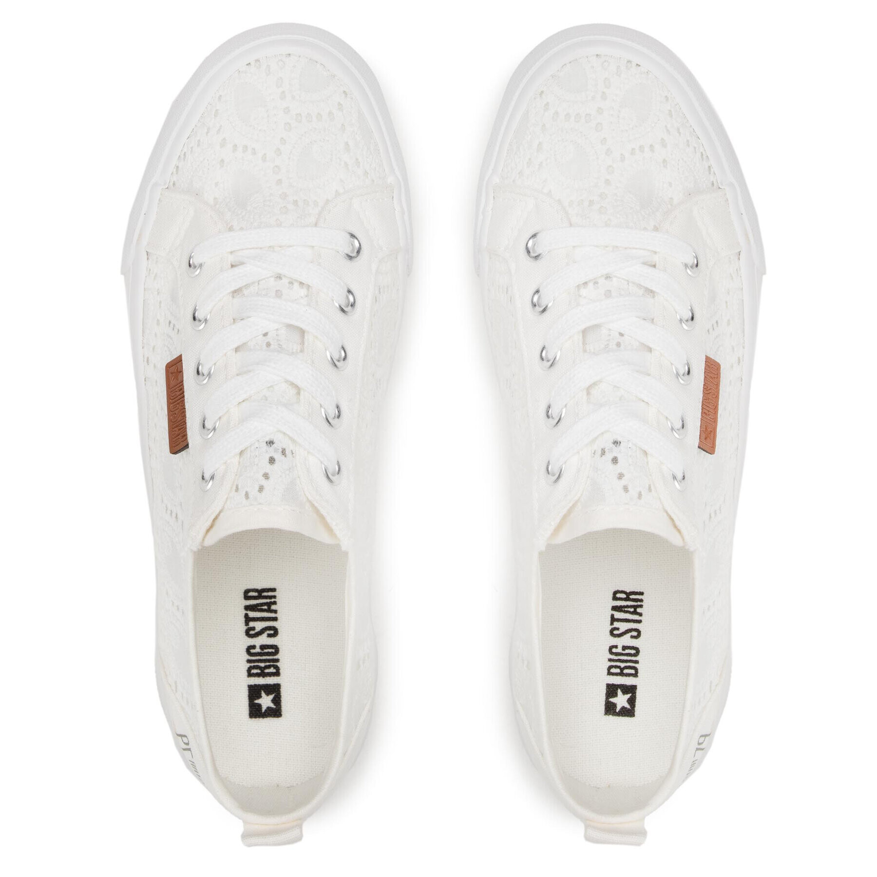 Big Star Shoes Гуменки W274925 Бял - Pepit.bg